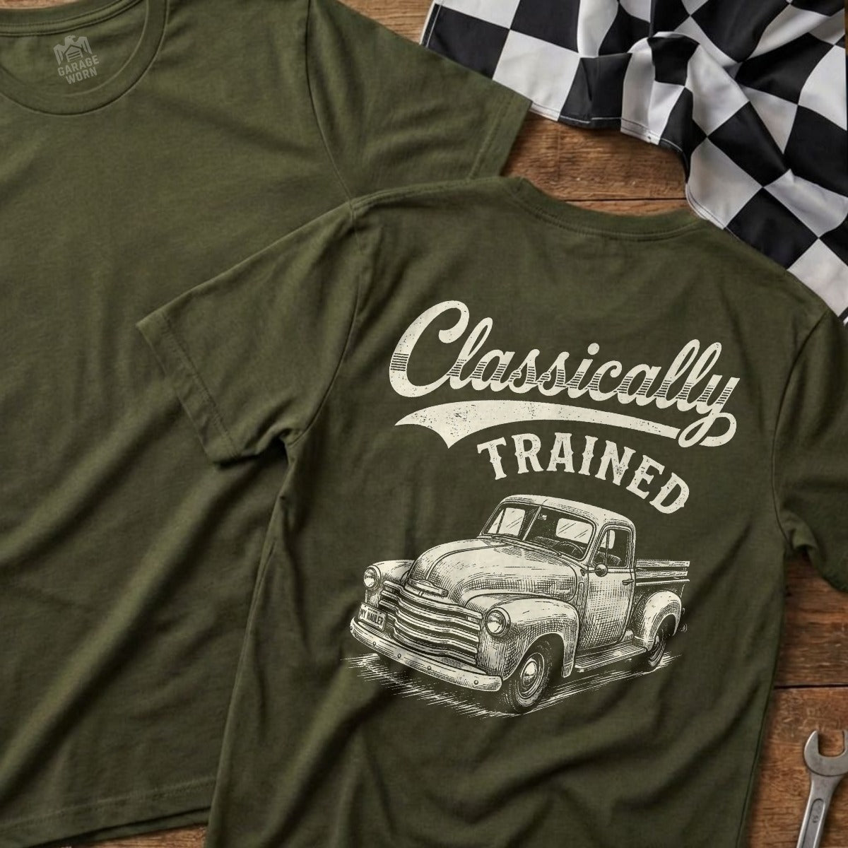 Military Green | Full Back