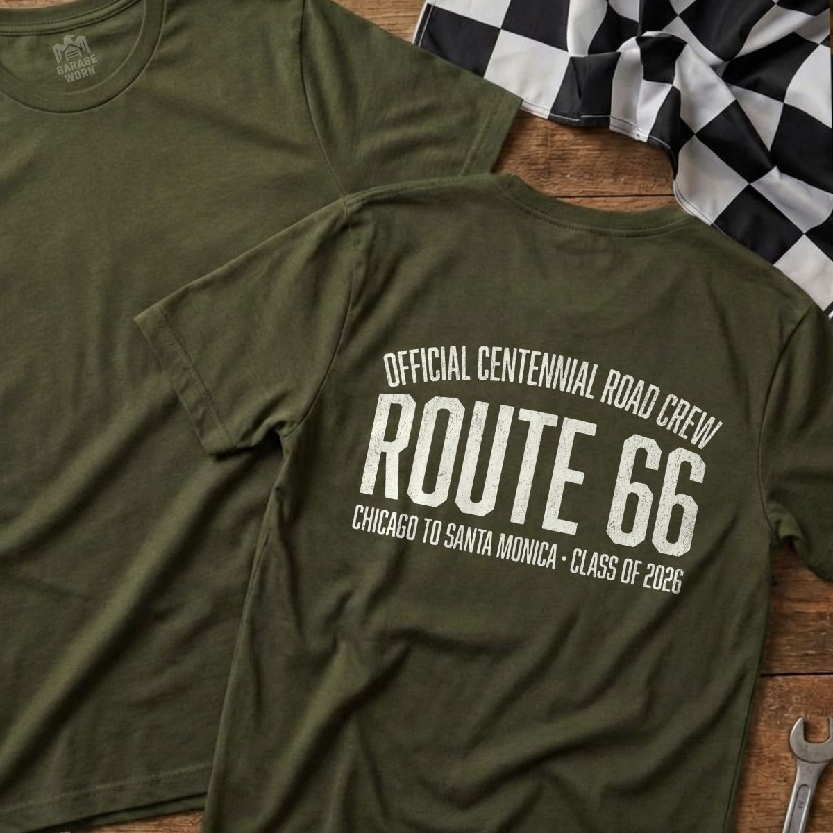 Military Green | Full Back