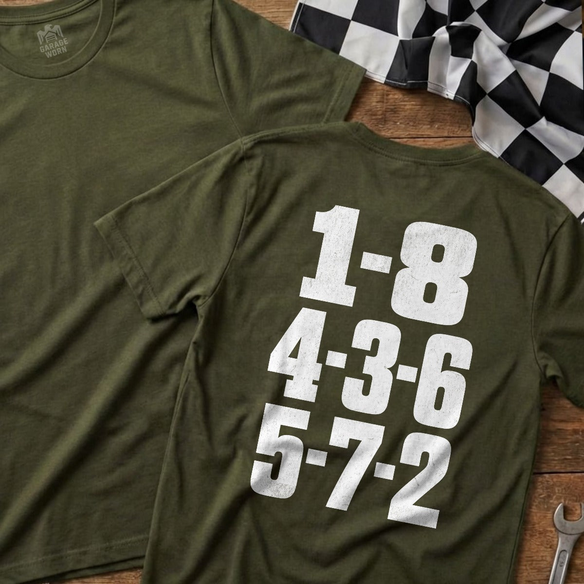 Military Green | Full Back