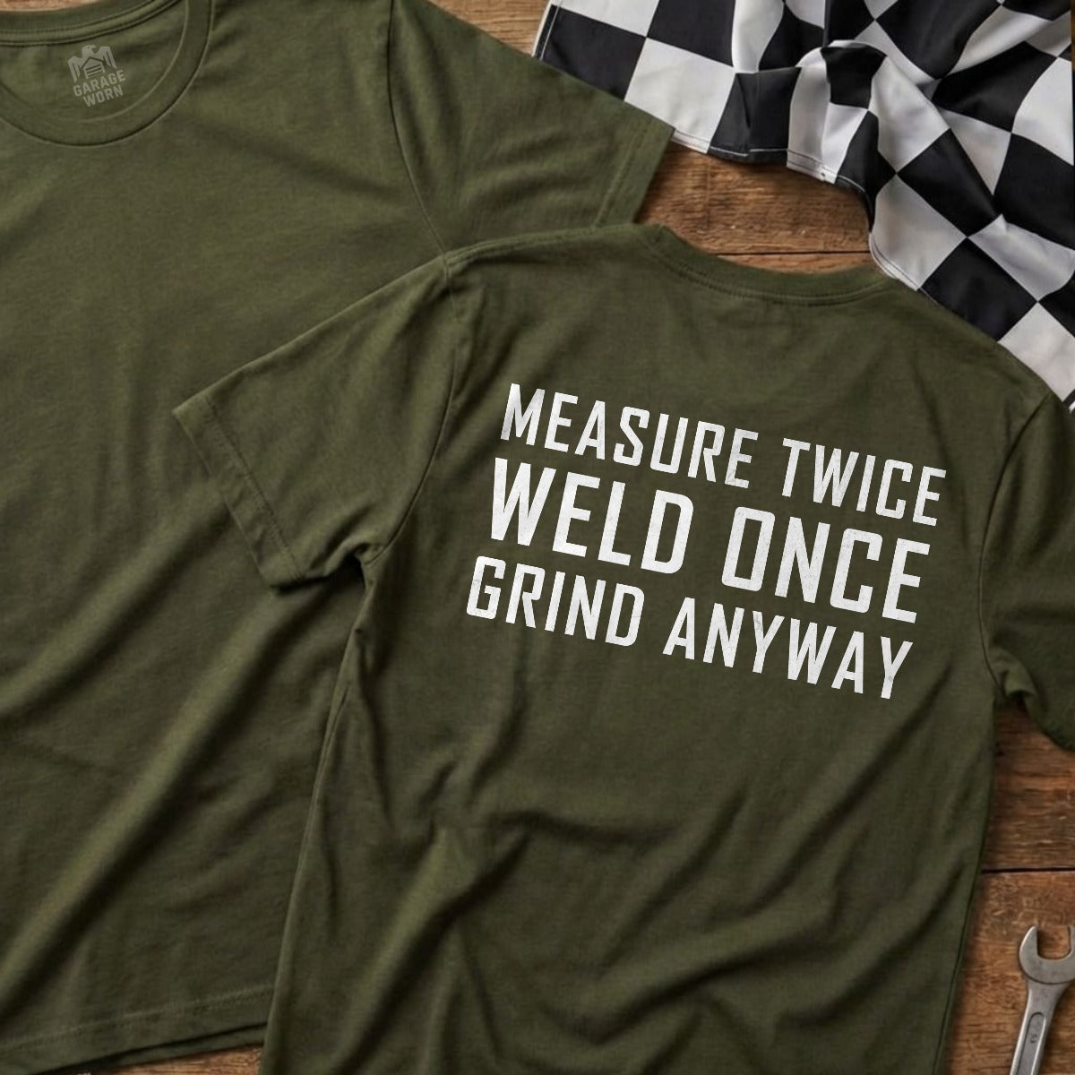 Military Green | Full Back