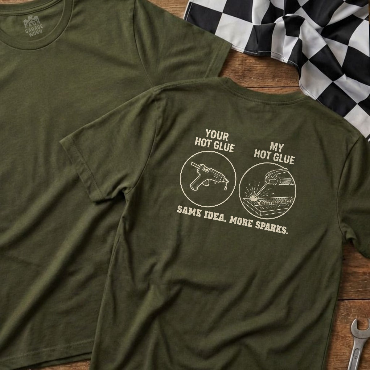 Military Green | Full Back