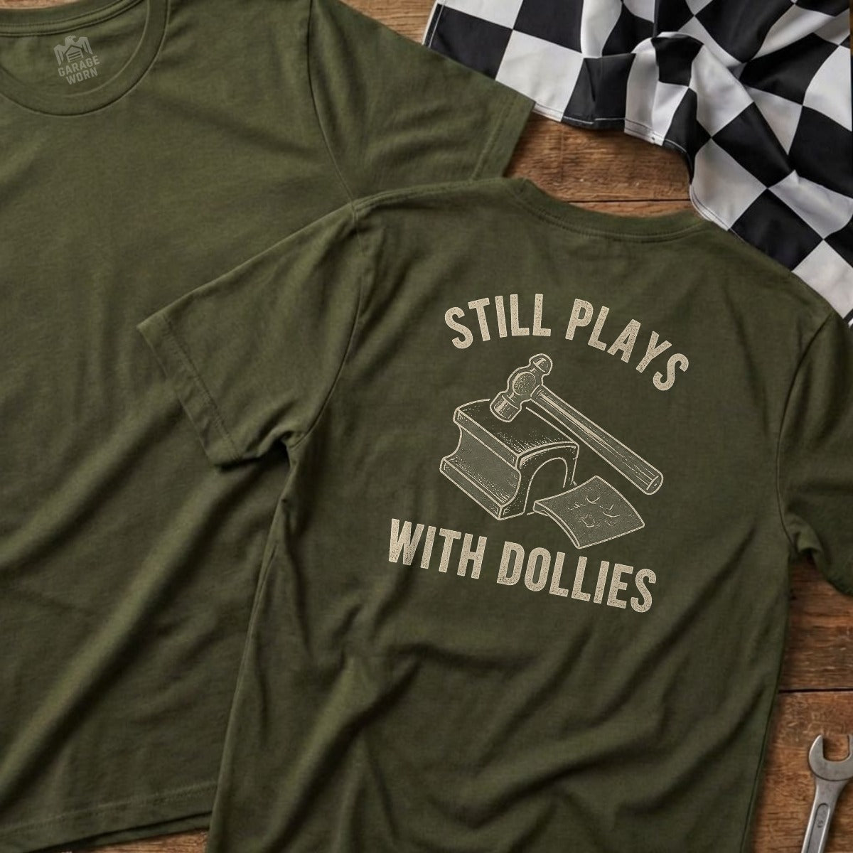 Military Green | Full Back