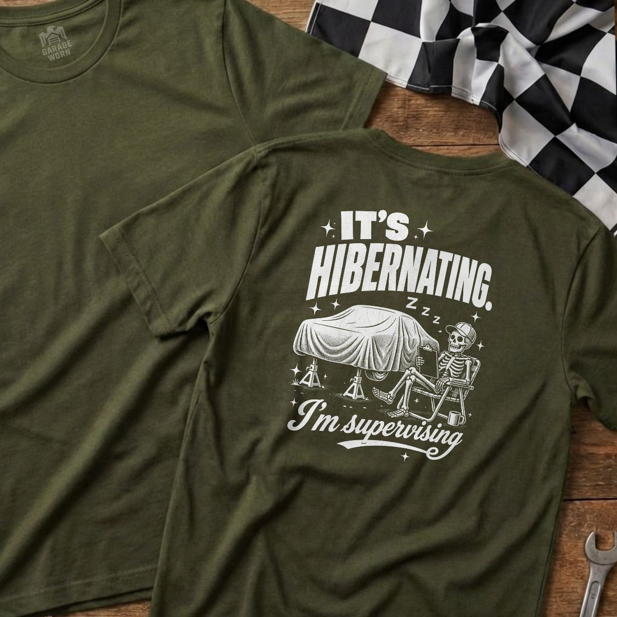 Military Green | Full Back