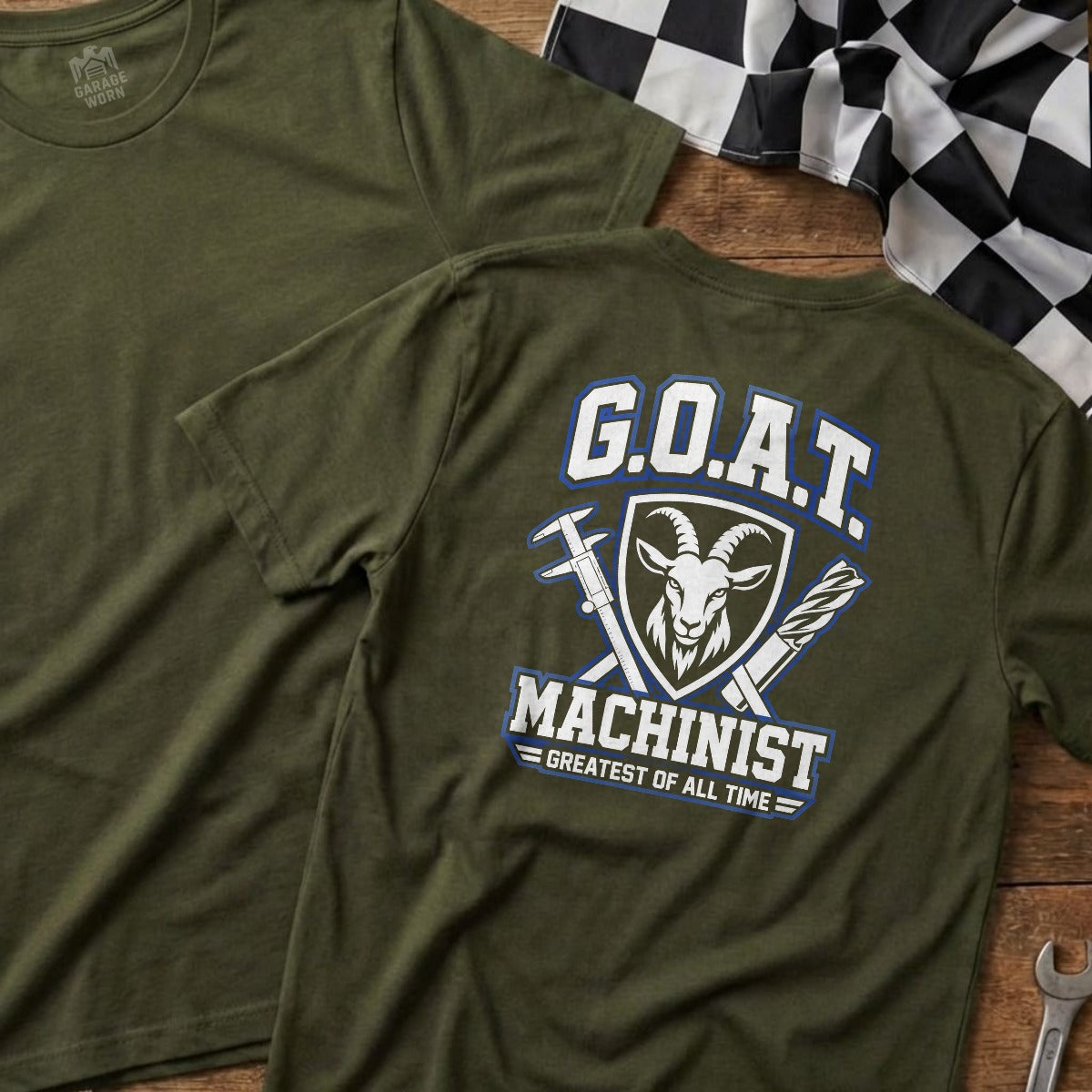 Military Green | Full Back