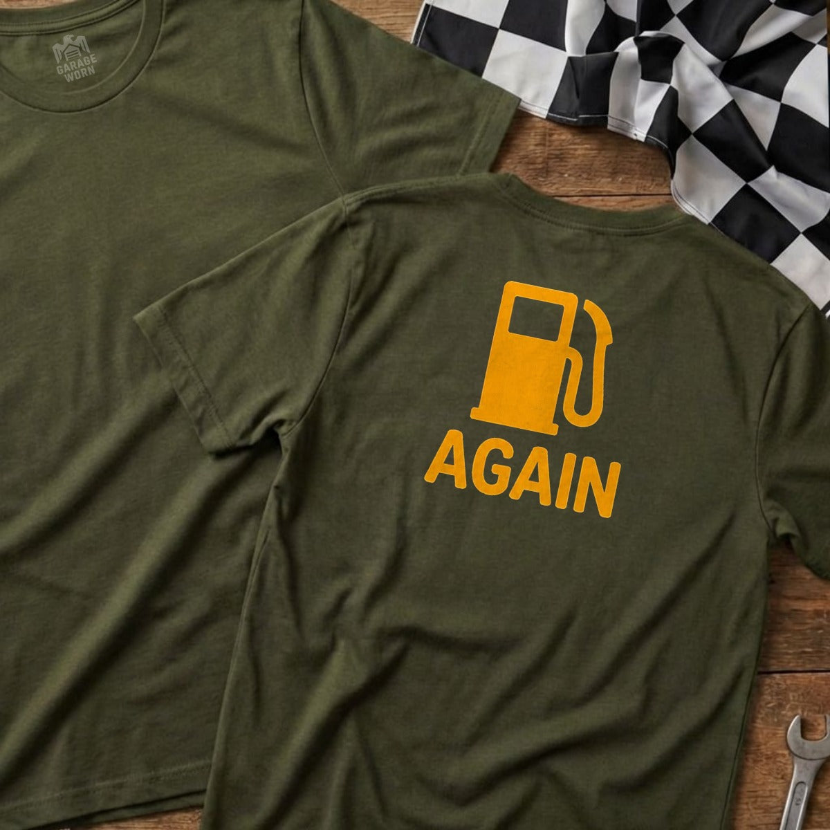 Military Green | Full Back