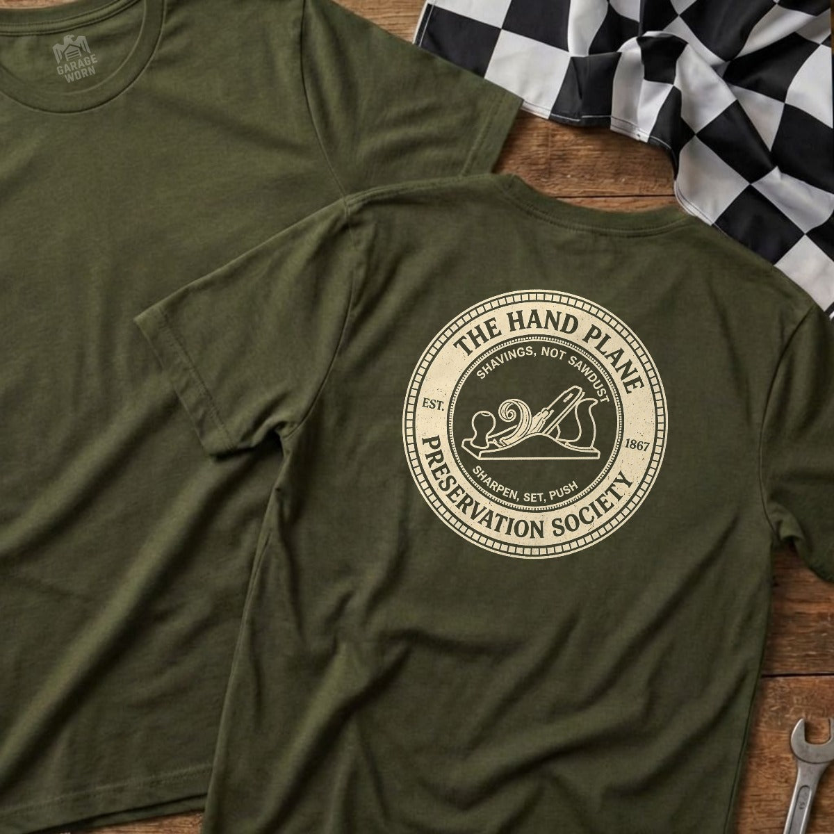 Military Green | Full Back