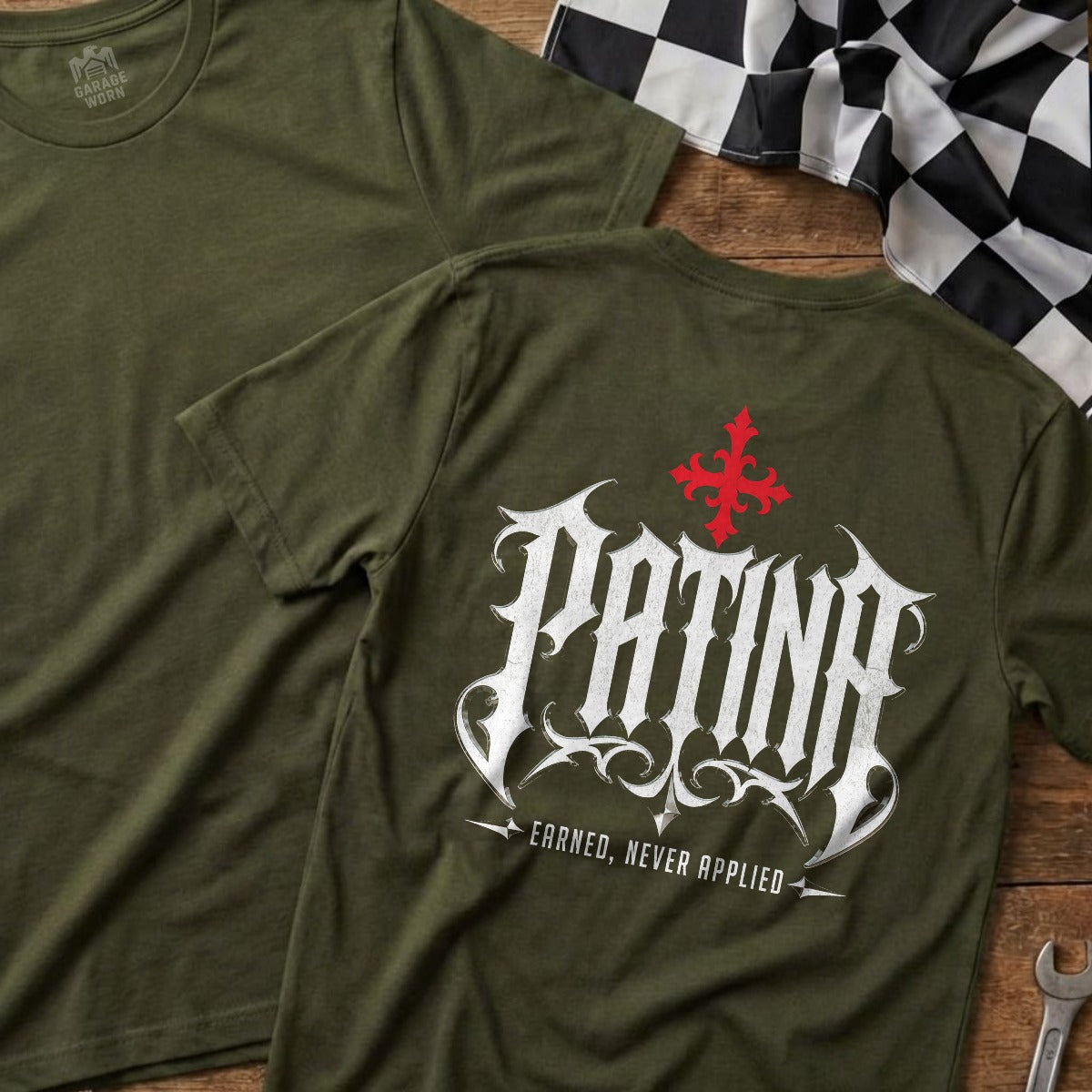 Military Green | Full Back