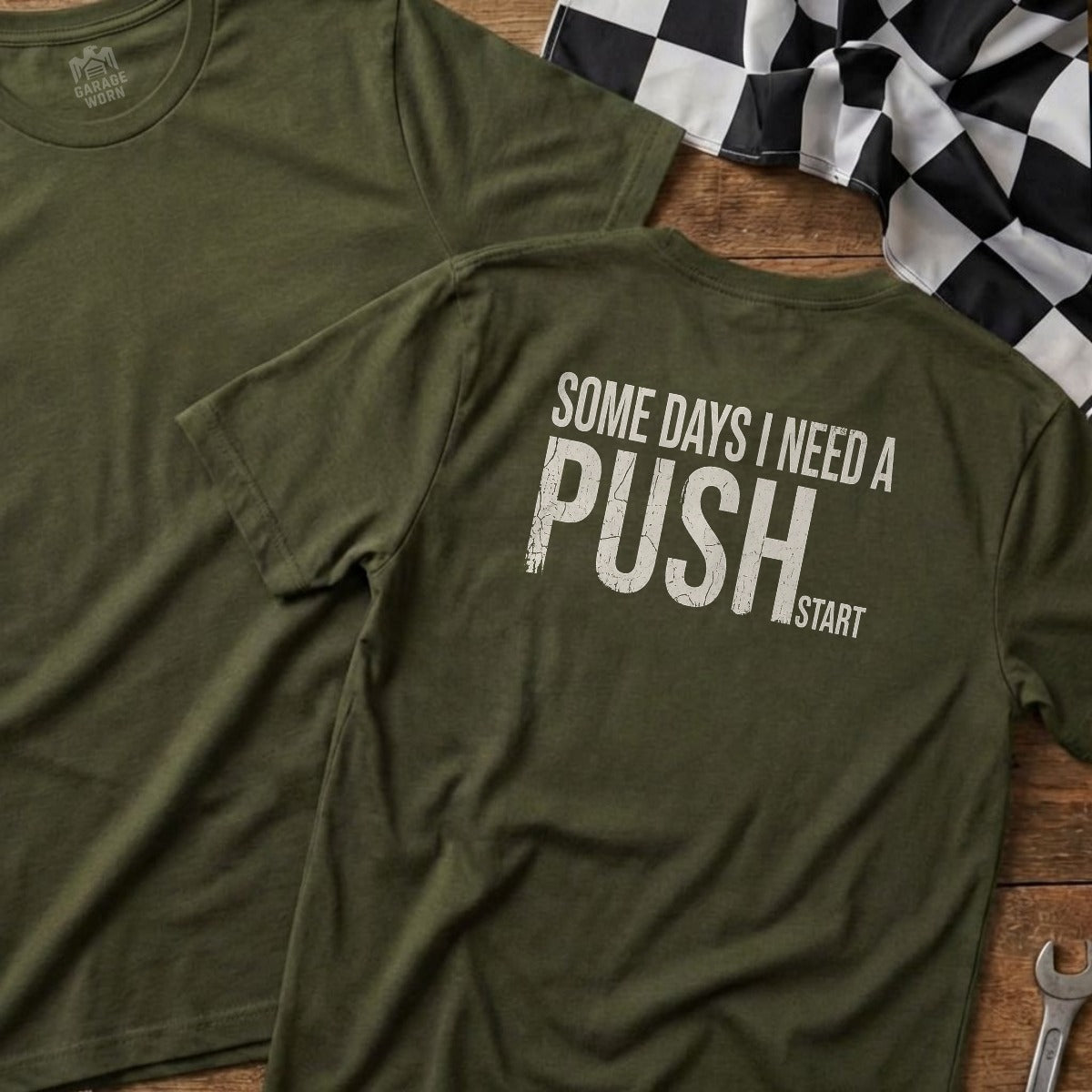 Military Green | Full Back