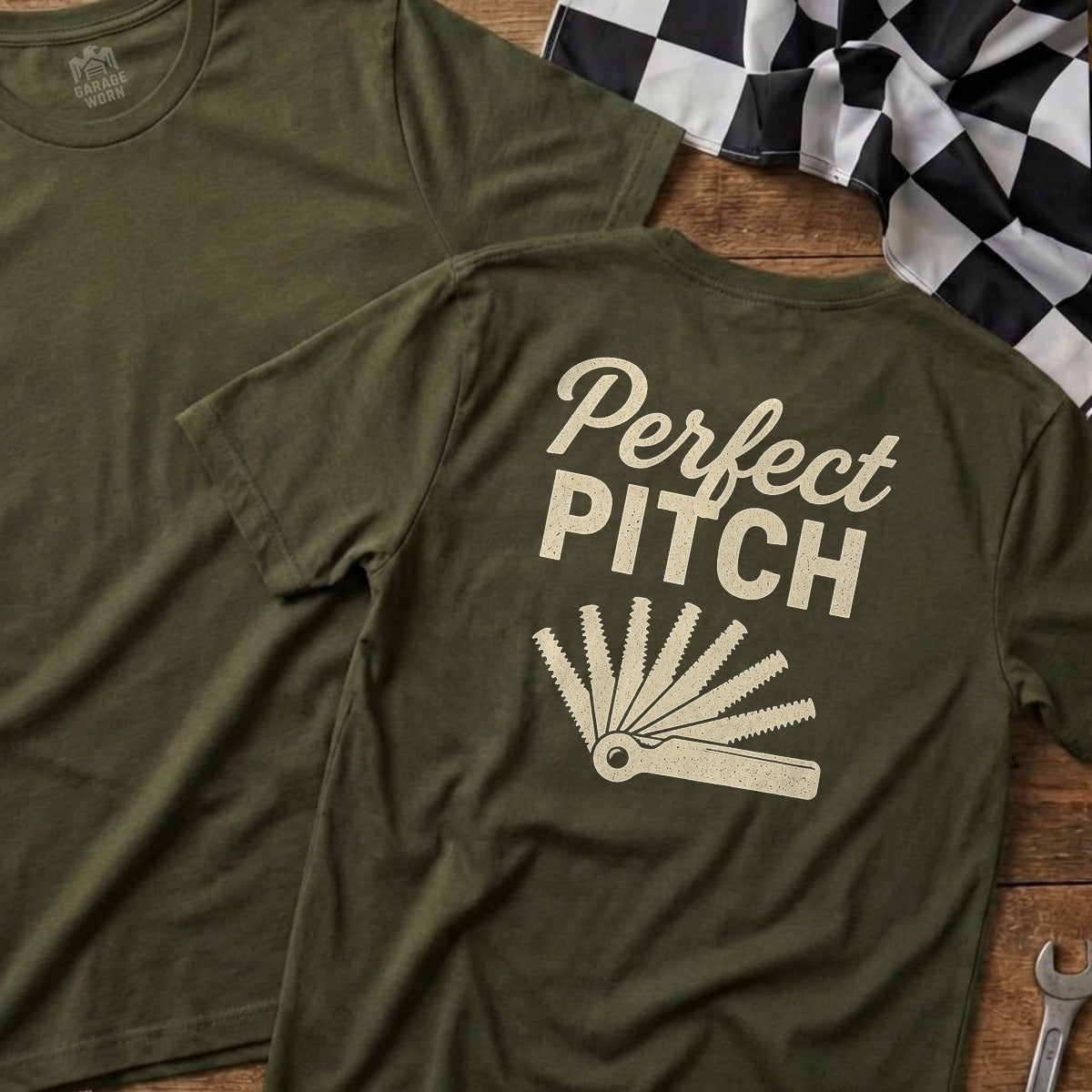 Military Green | Full Back