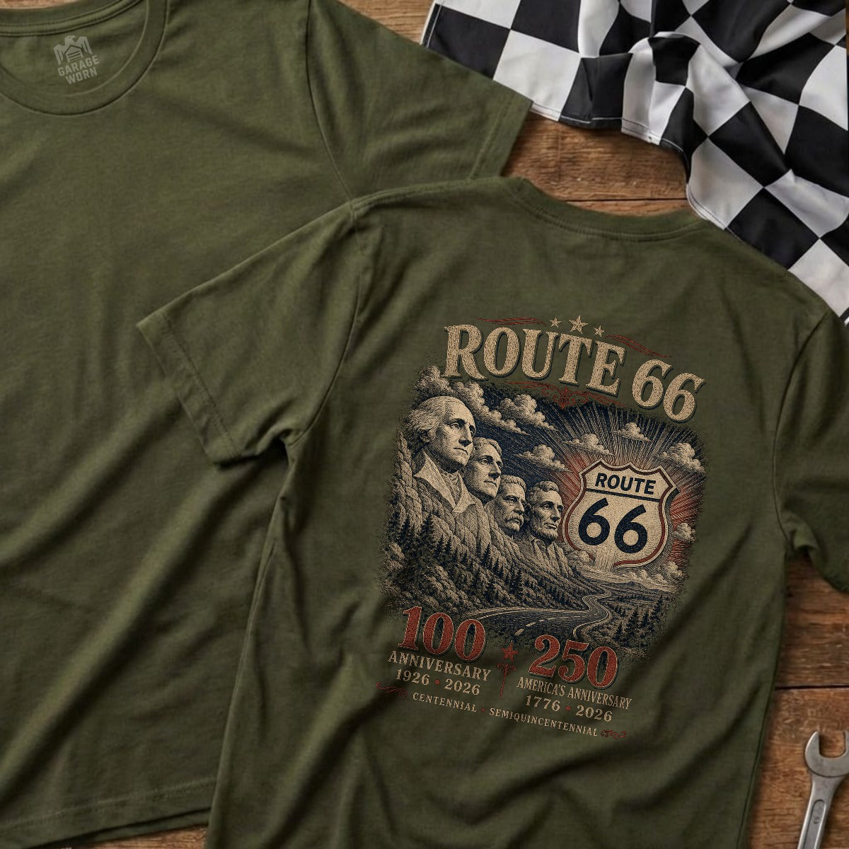 Military Green | Full Back