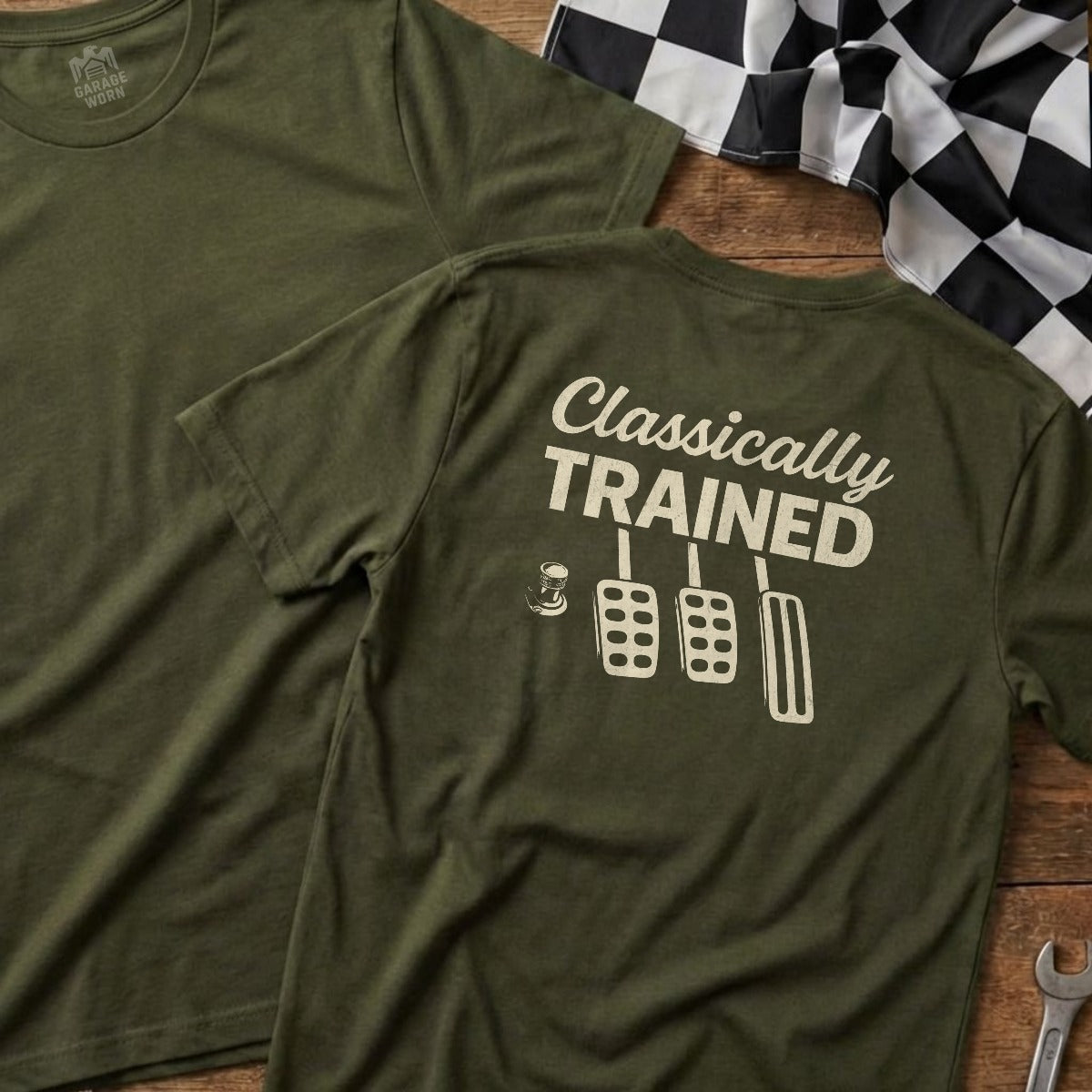 Military Green | Full Back