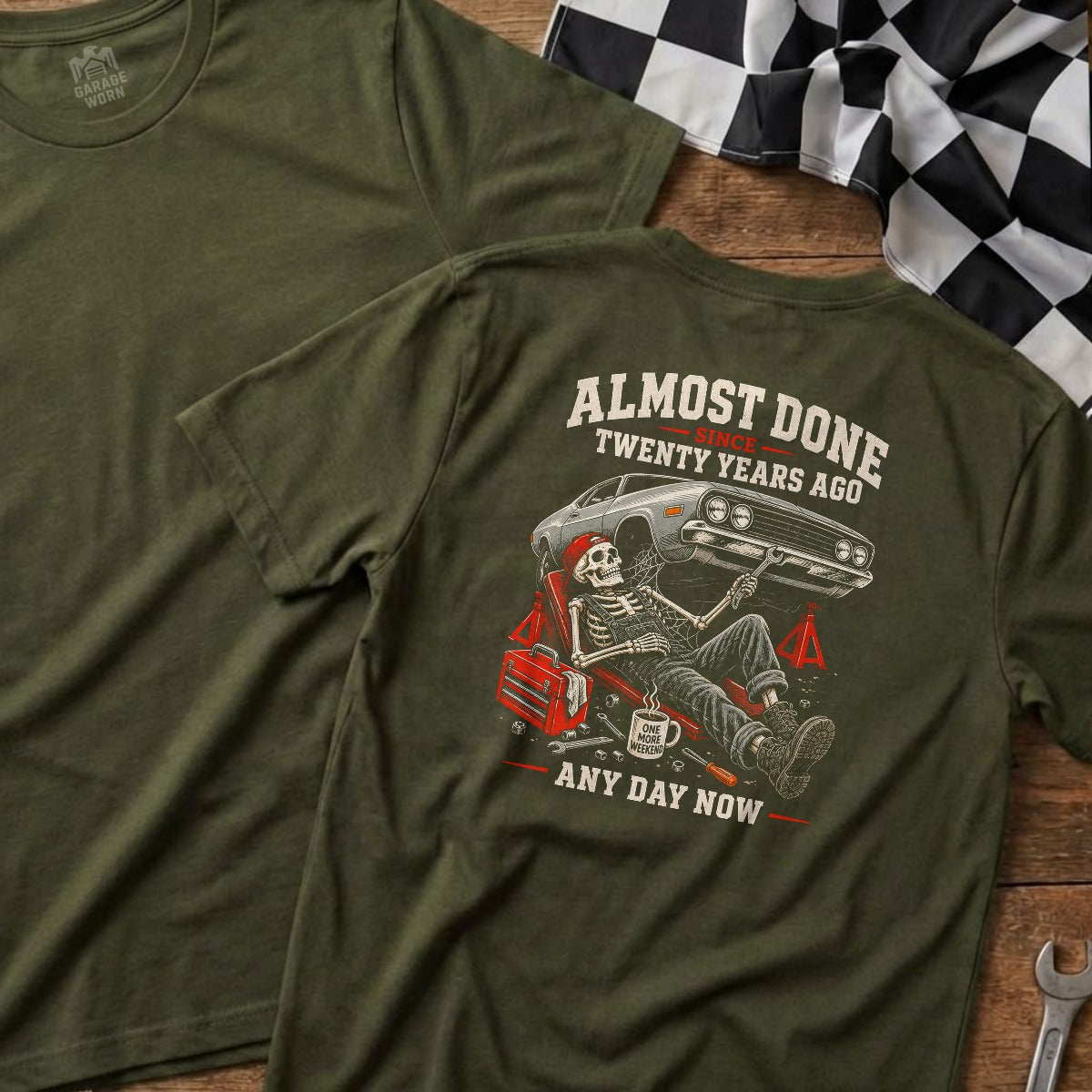 Military Green | Full Back
