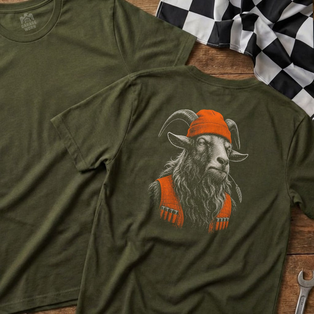 Military Green | Full Back