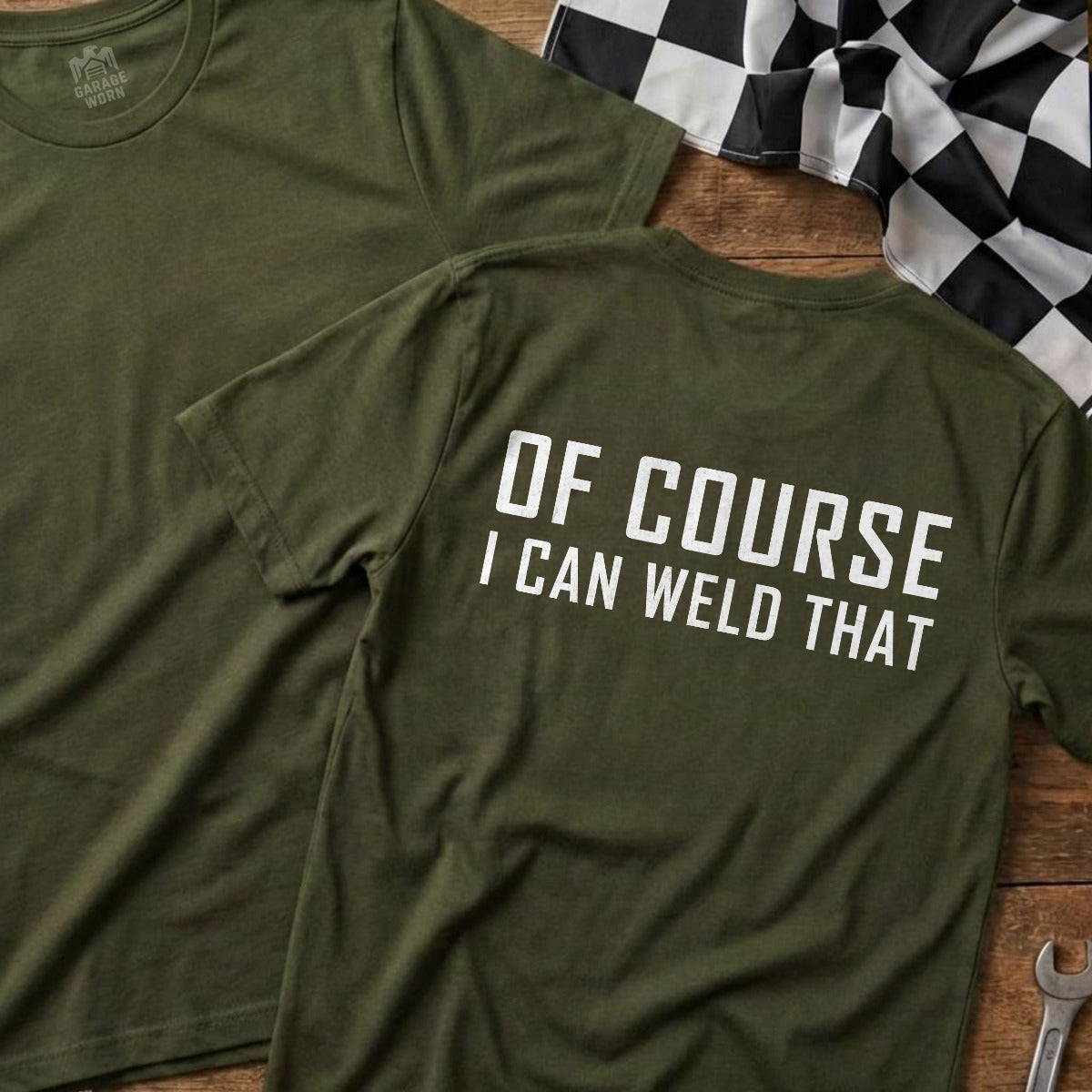 Military Green | Full Back