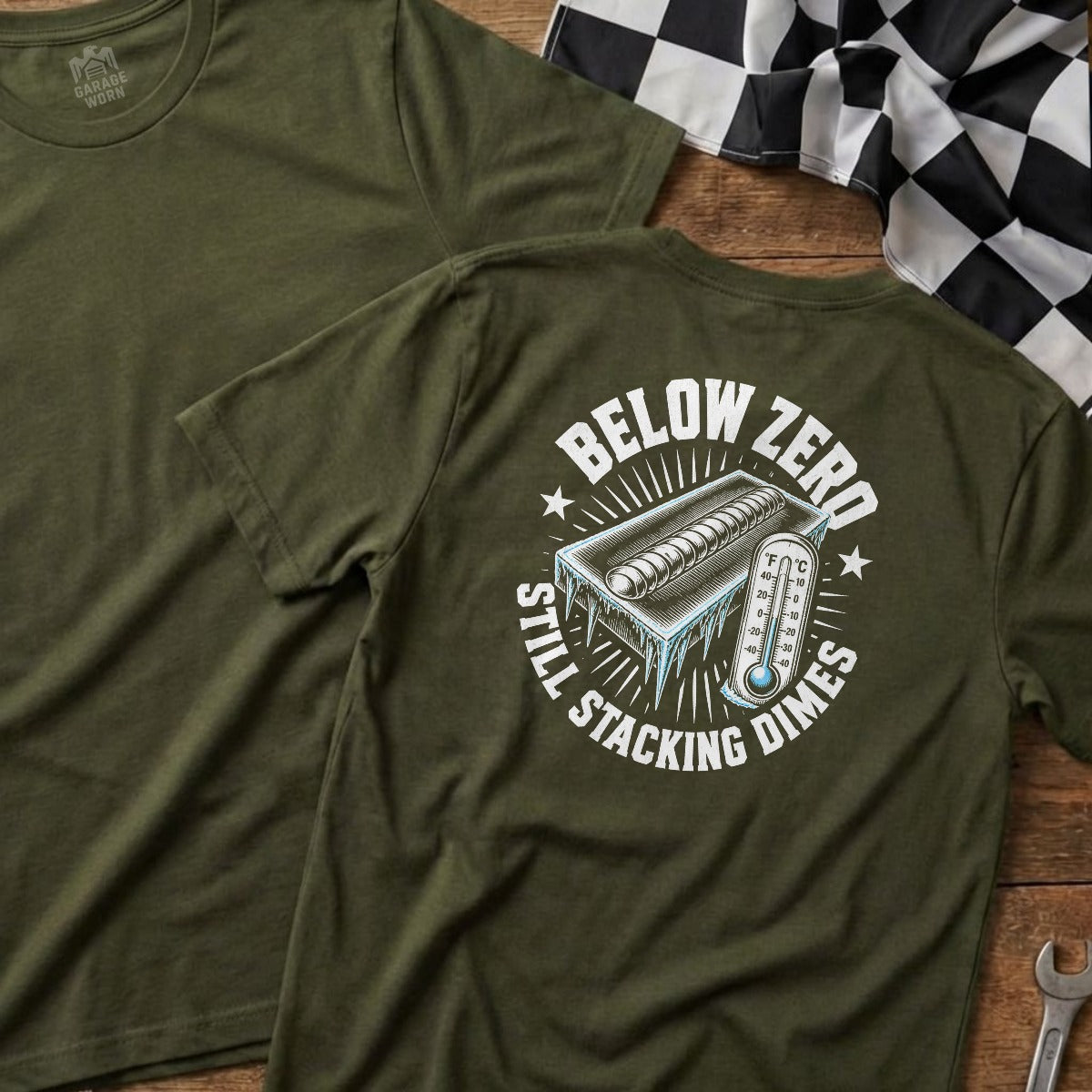 Military Green | Full Back