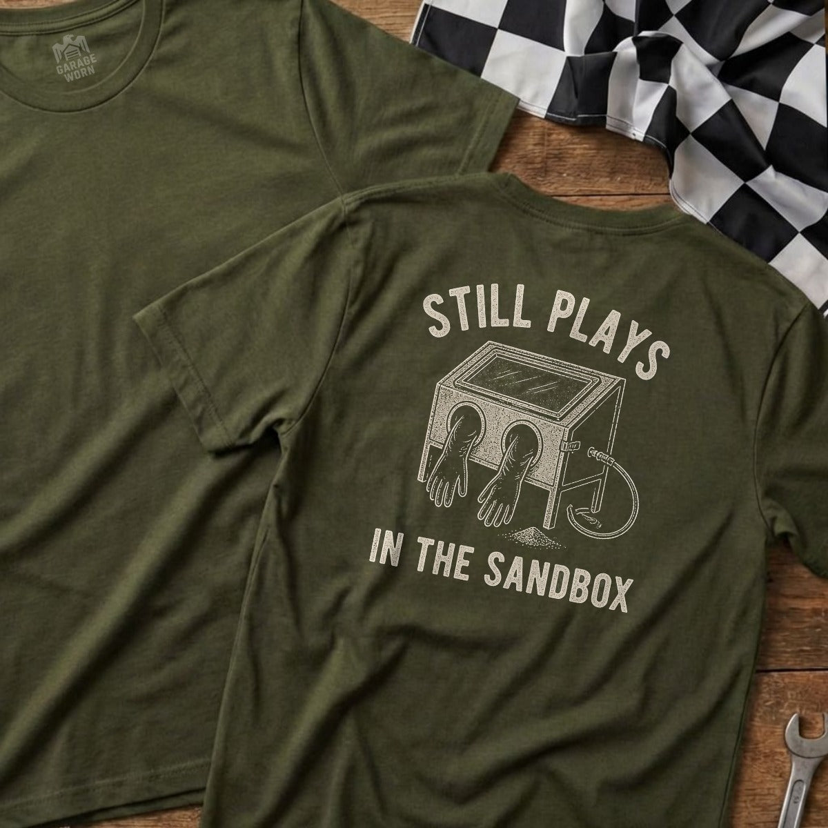 Military Green | Full Back