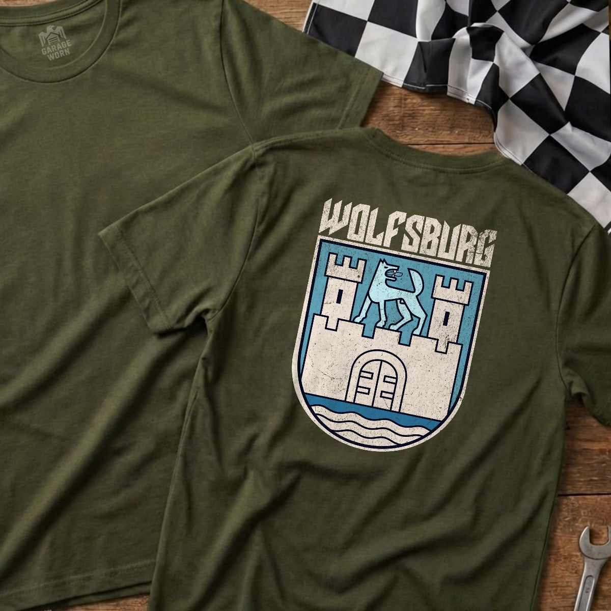 Military Green | Full Back