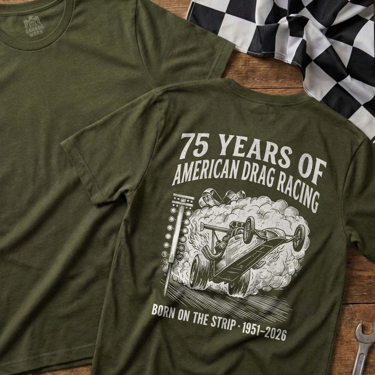 Military Green | Full Back