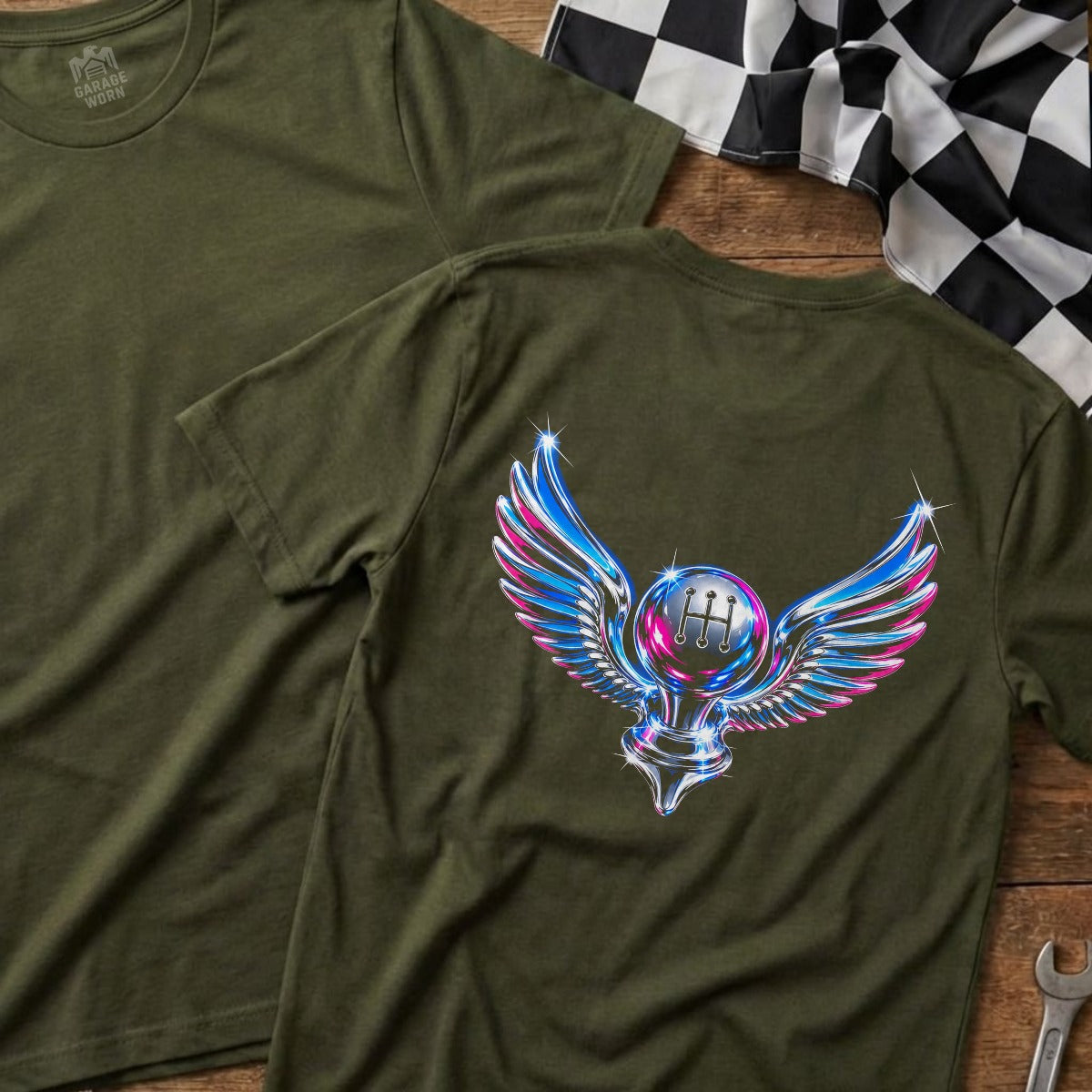 Military Green | Full Back