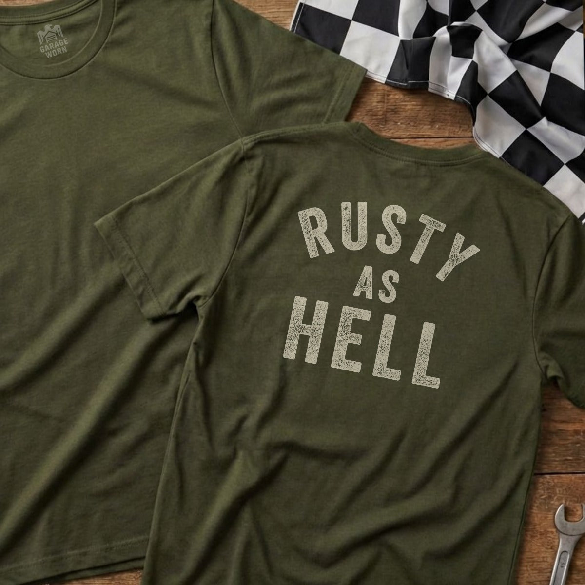 Military Green | Full Back