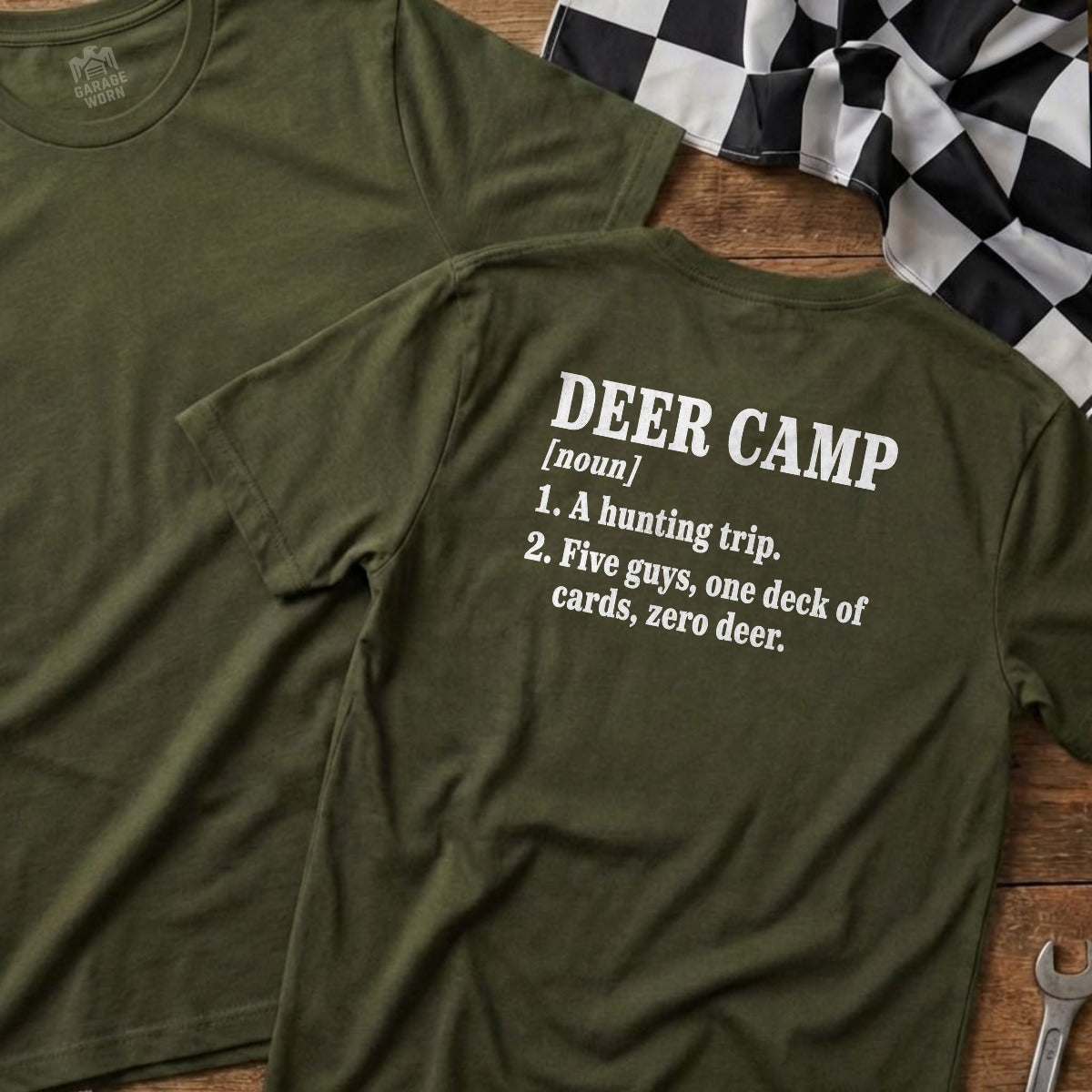 Military Green | Full Back