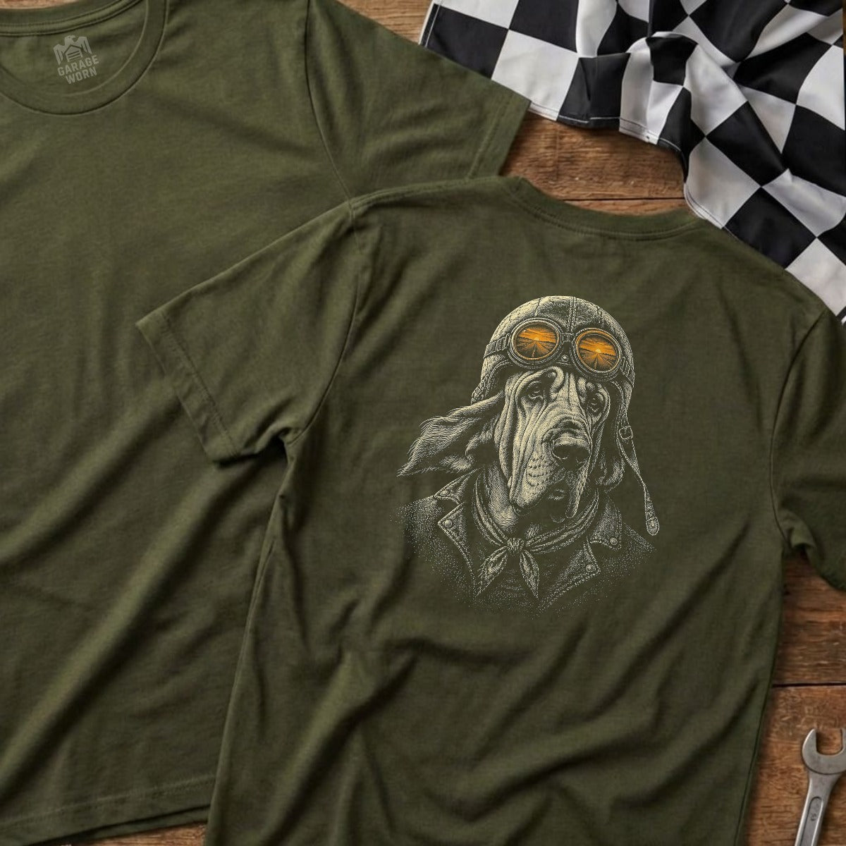 Military Green | Full Back