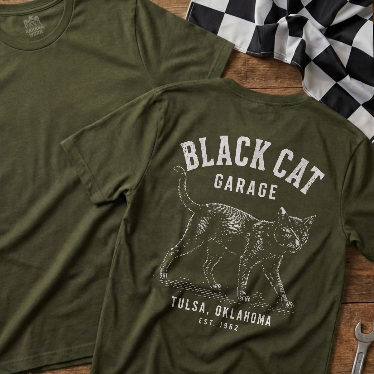 Military Green | Full Back