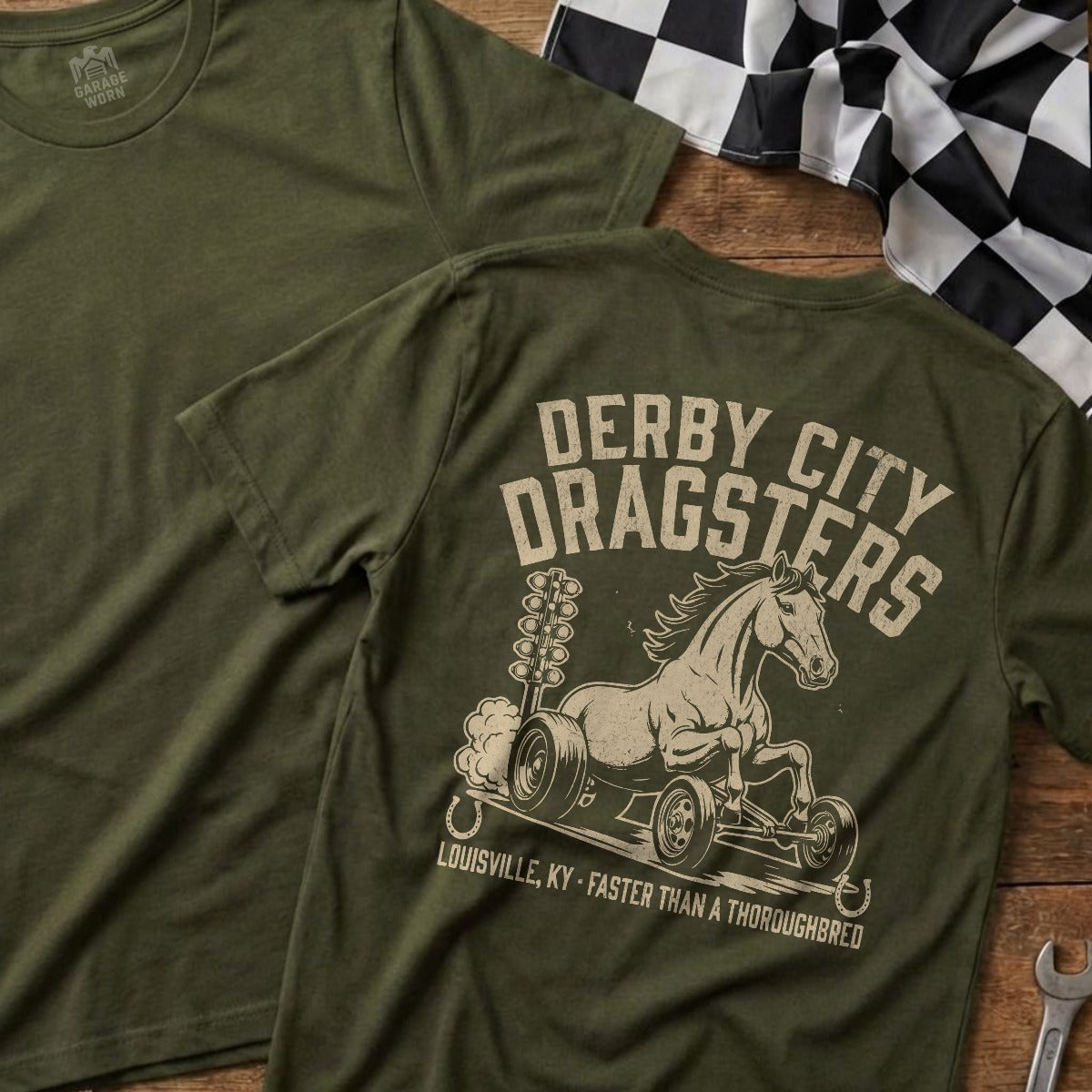 Military Green | Full Back