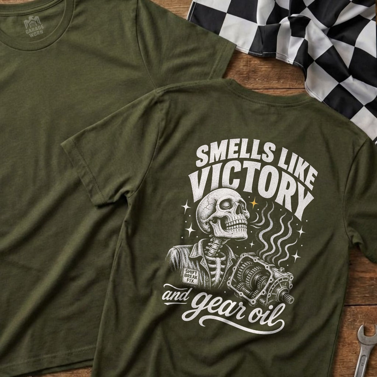 Military Green | Full Back