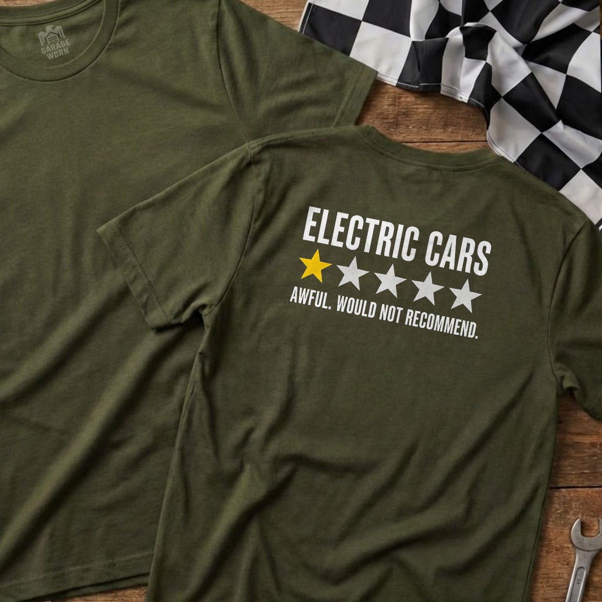 Military Green | Full Back