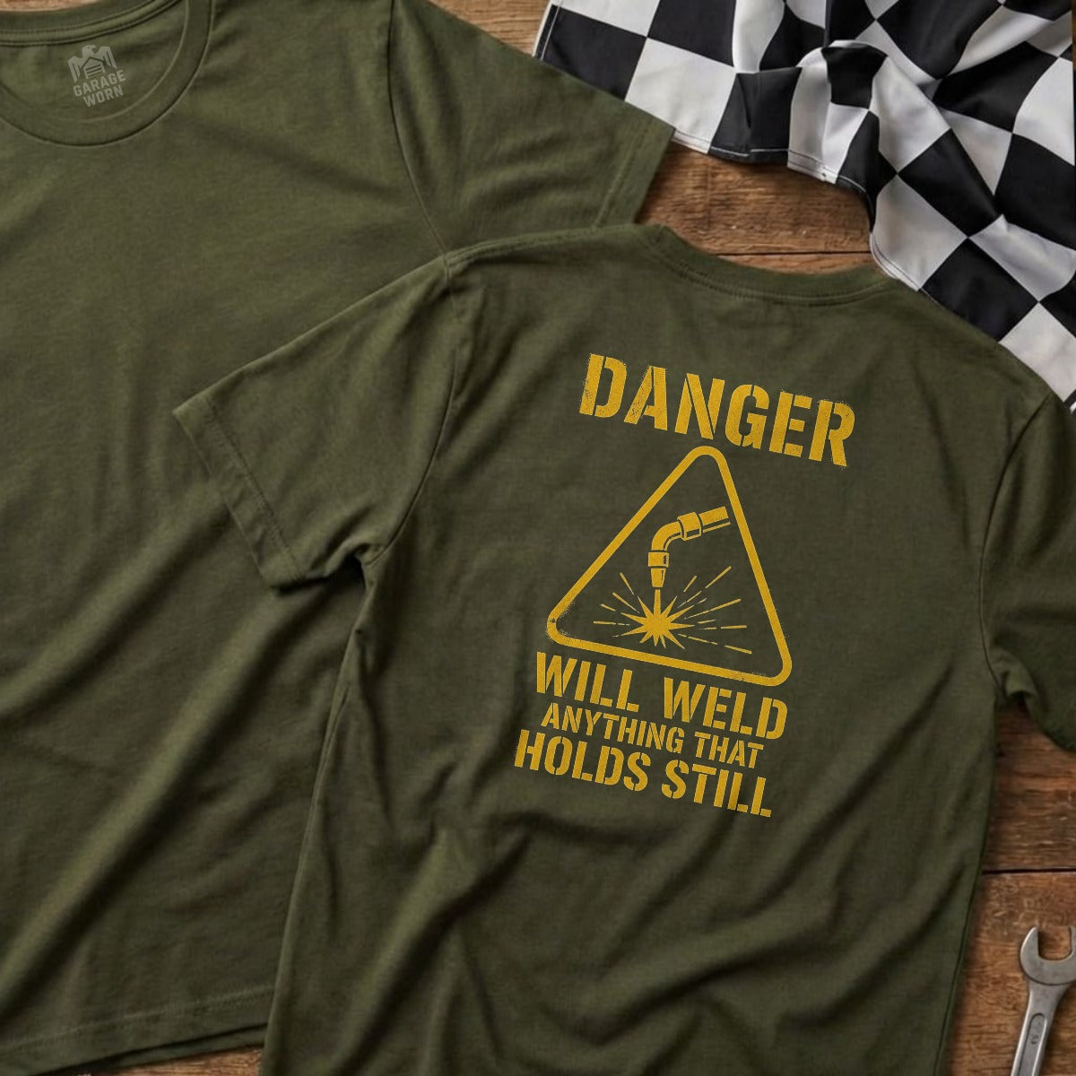Military Green | Full Back