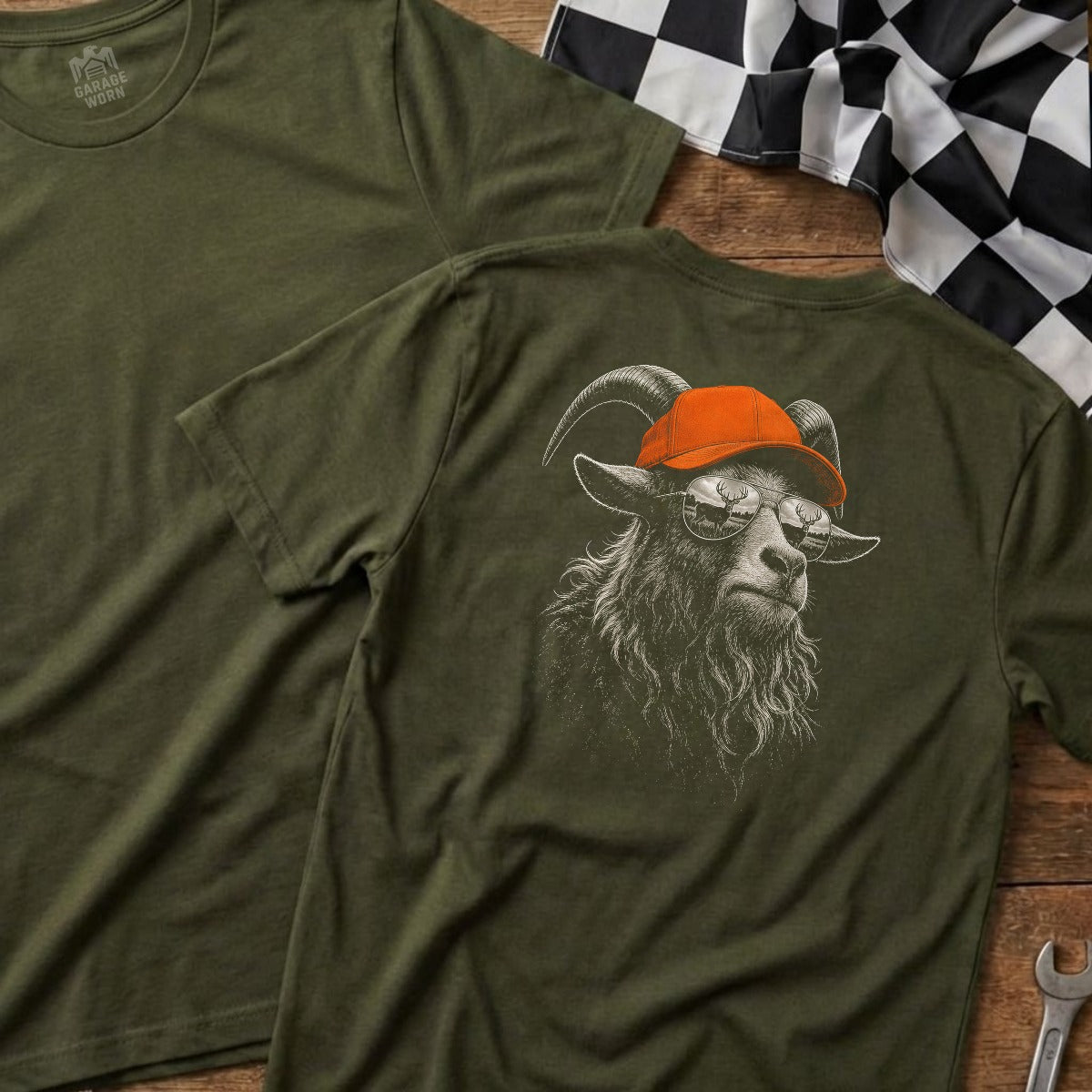 Military Green | Full Back