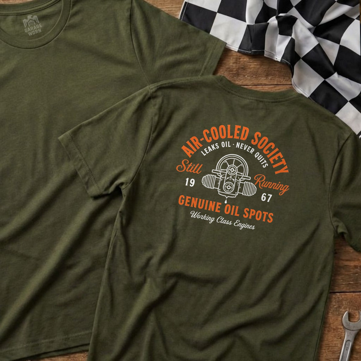 Military Green | Full Back