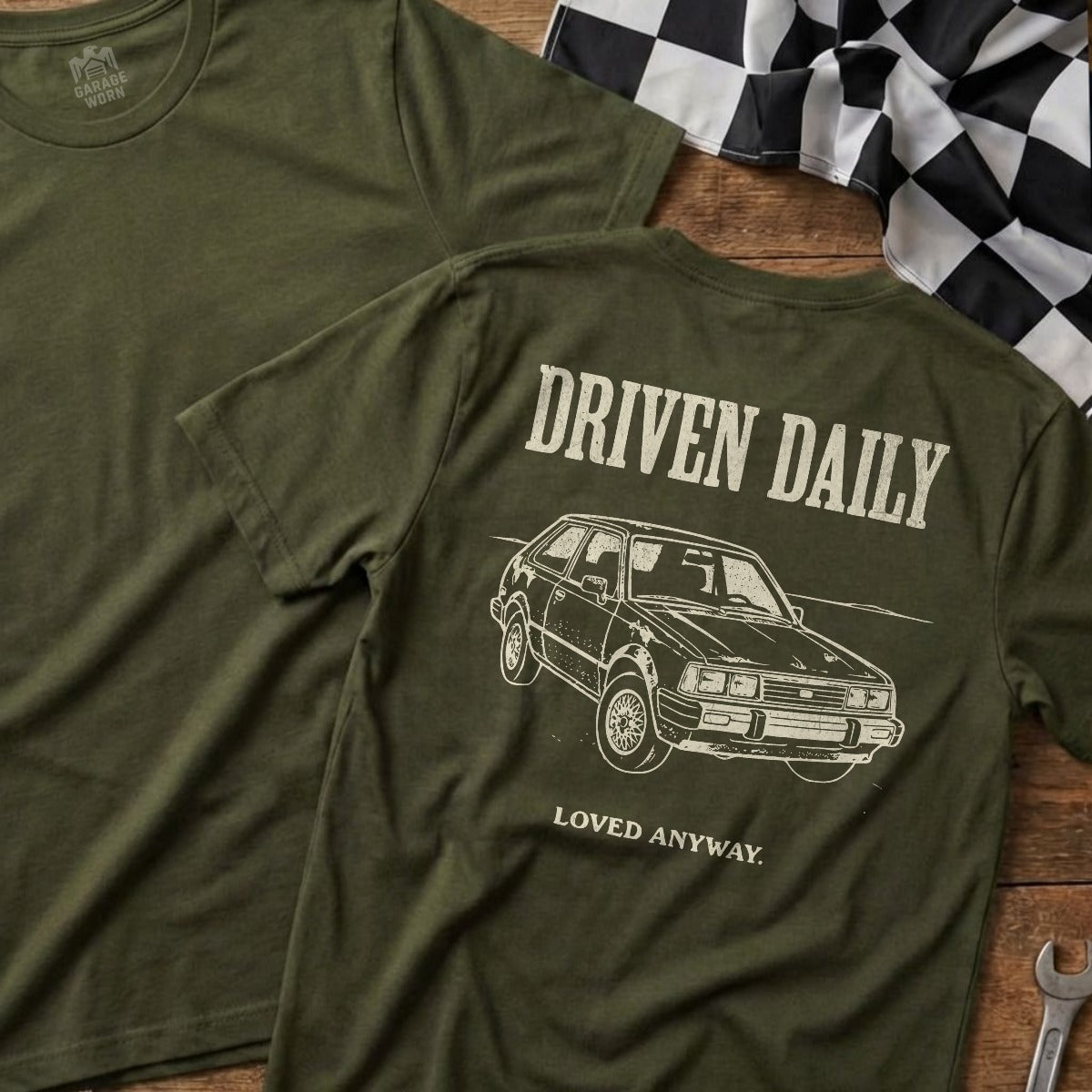 Military Green | Full Back