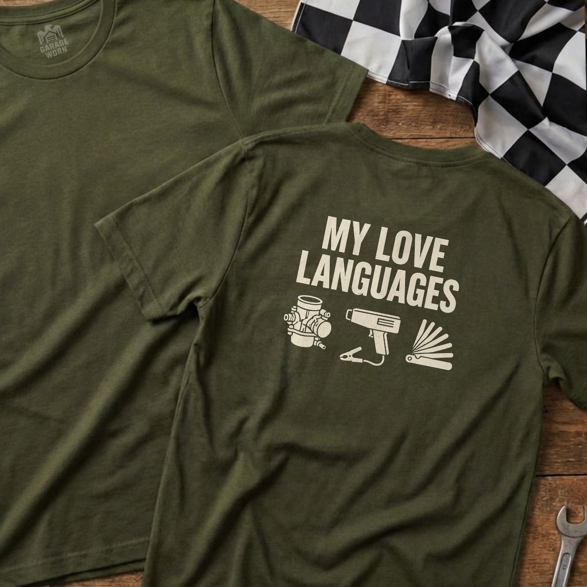Military Green | Full Back