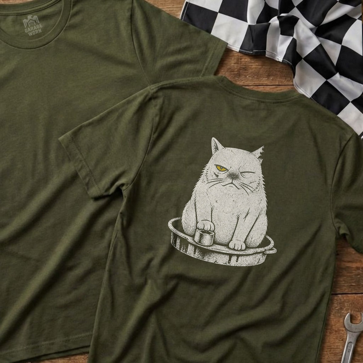 Military Green | Full Back