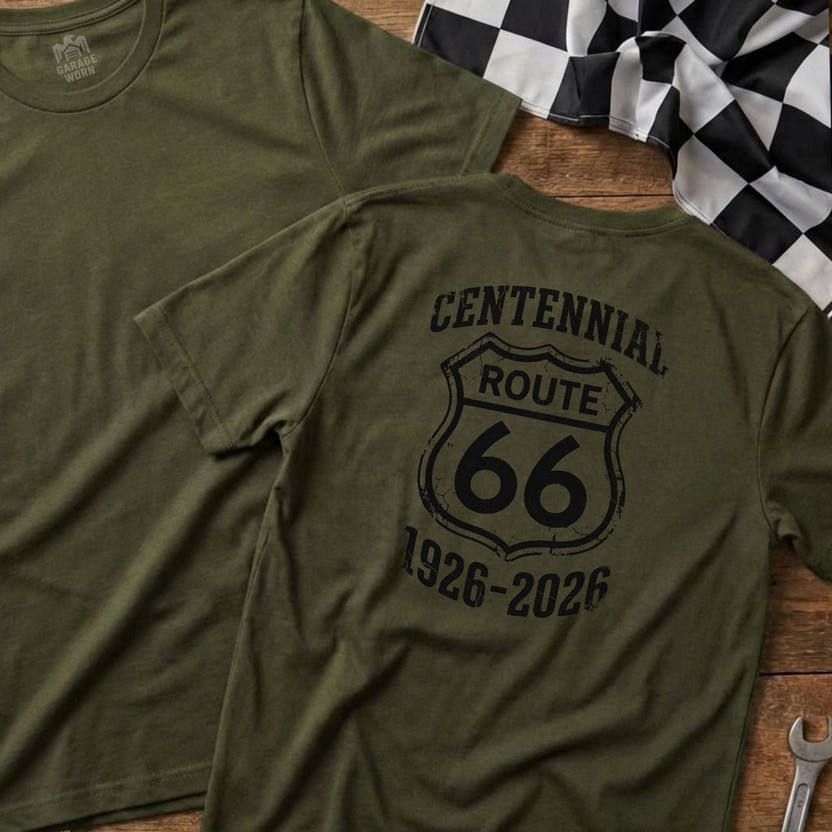 Military Green | Full Back