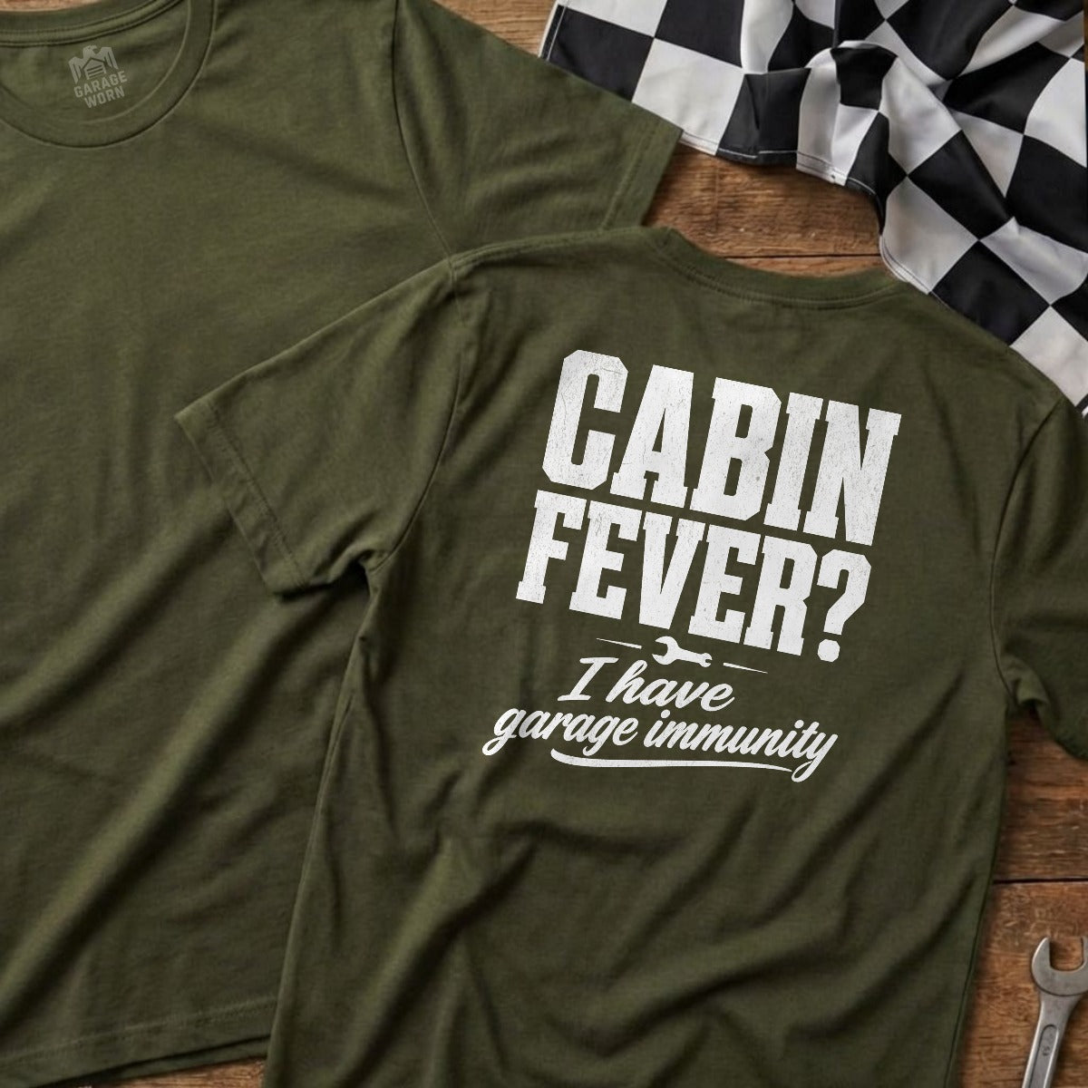 Military Green | Full Back