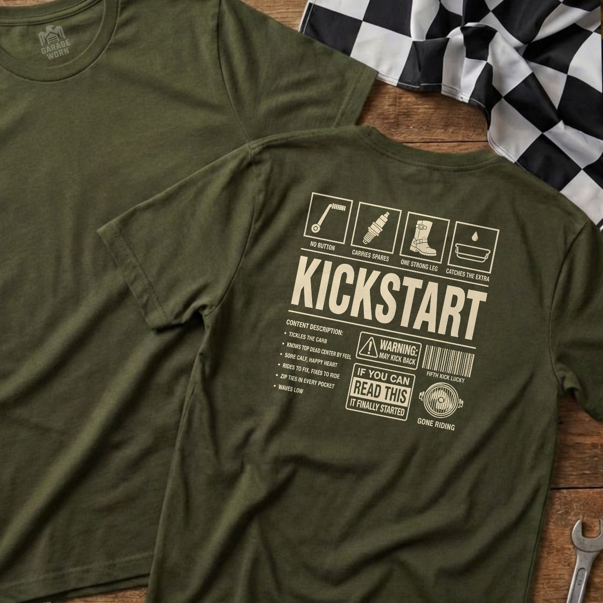 Military Green | Full Back