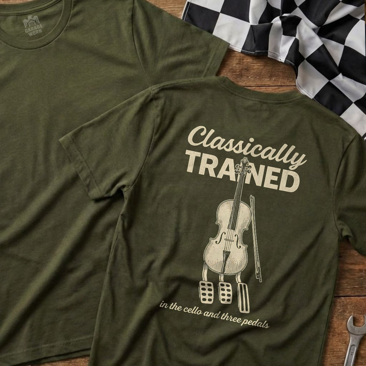 Military Green | Full Back