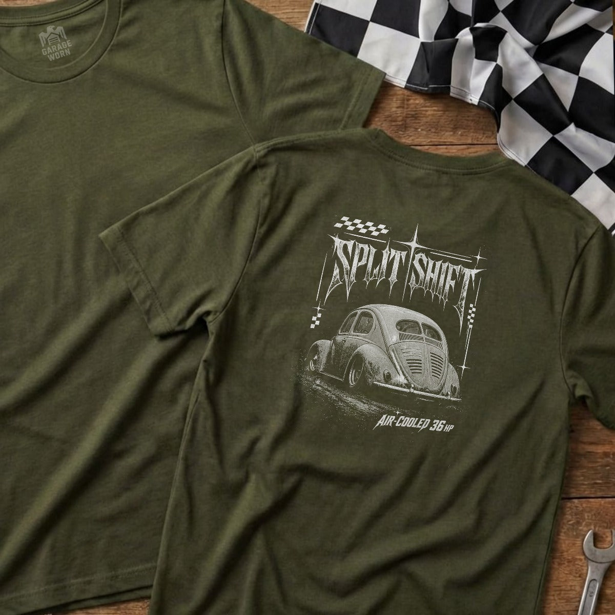 Military Green | Full Back
