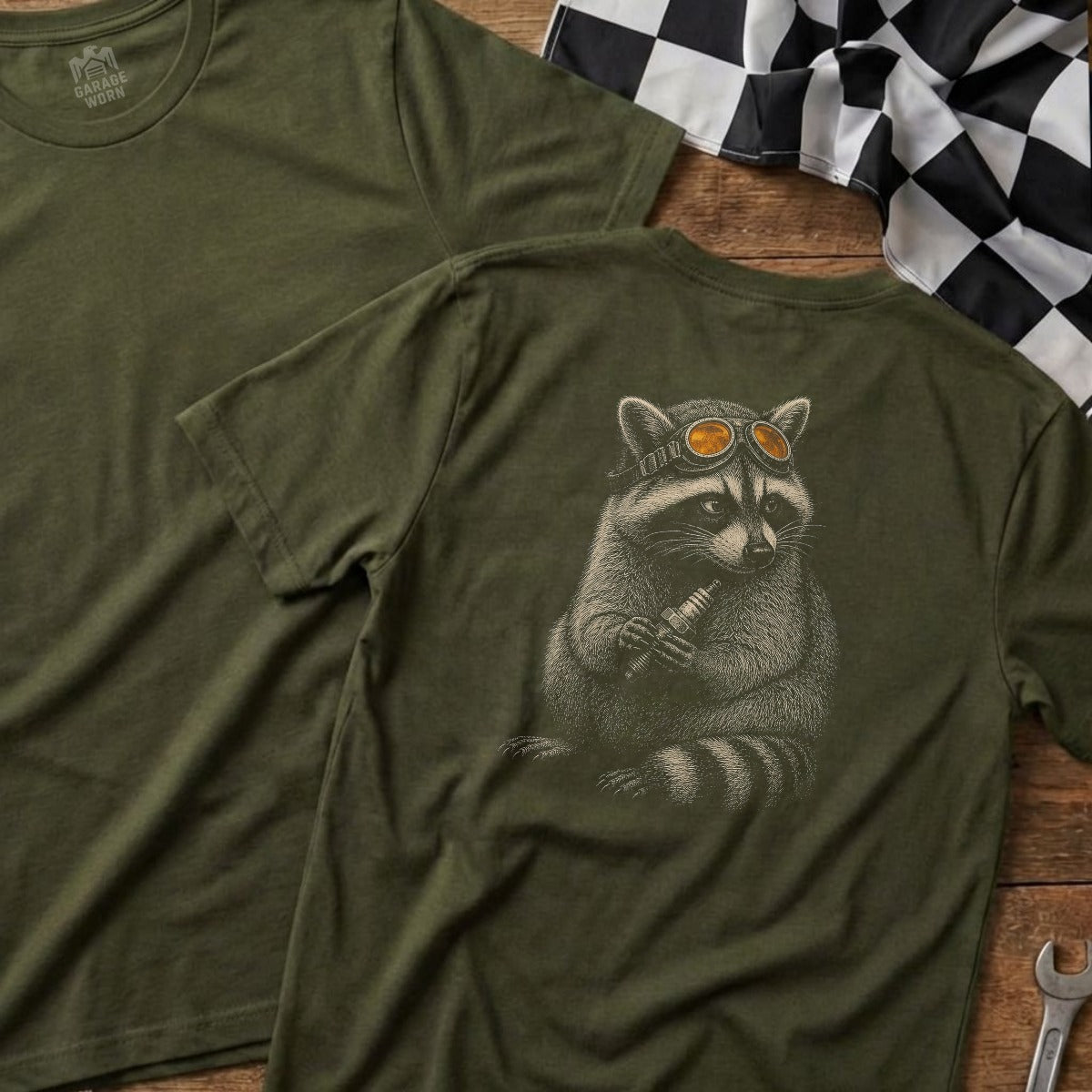 Military Green | Full Back