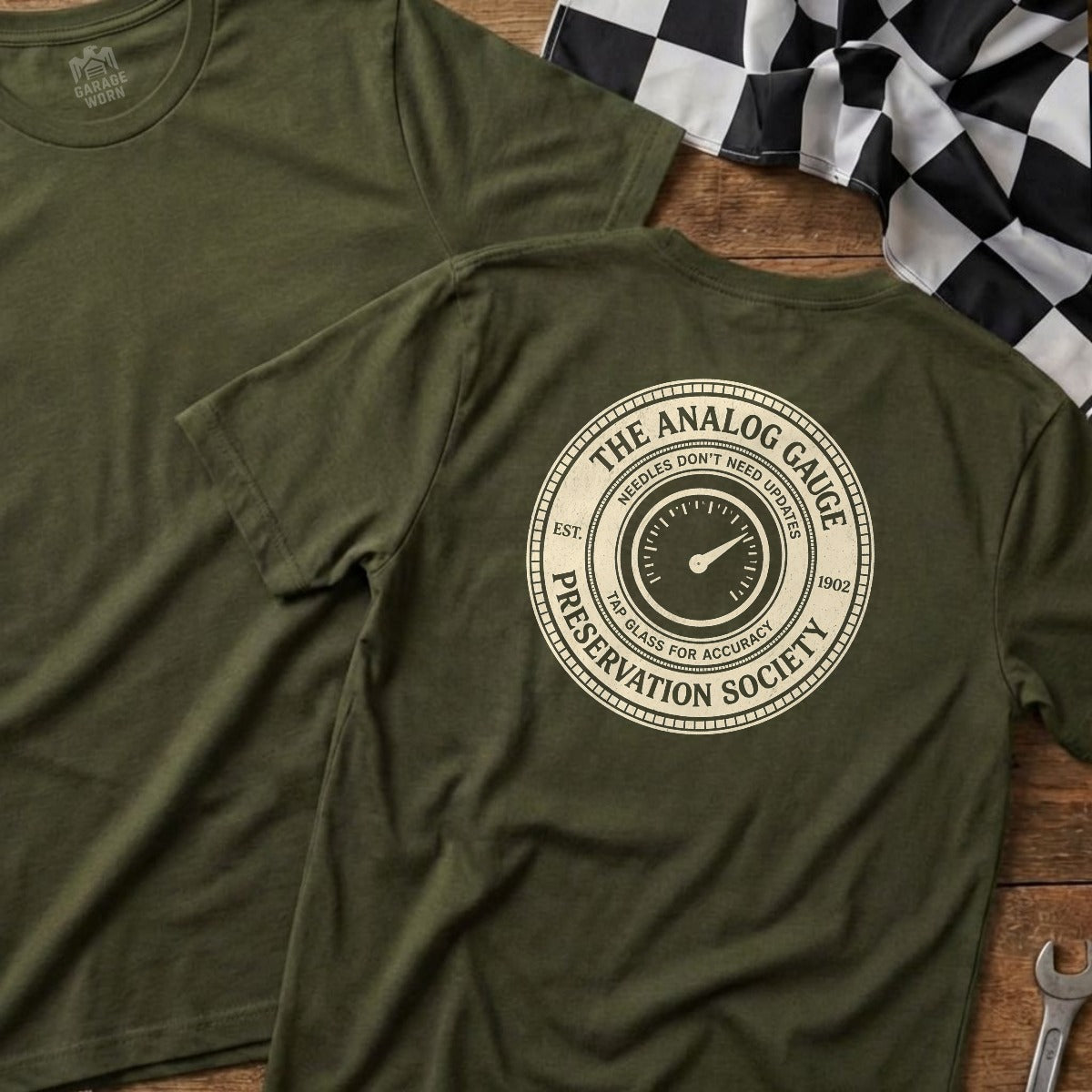 Military Green | Full Back