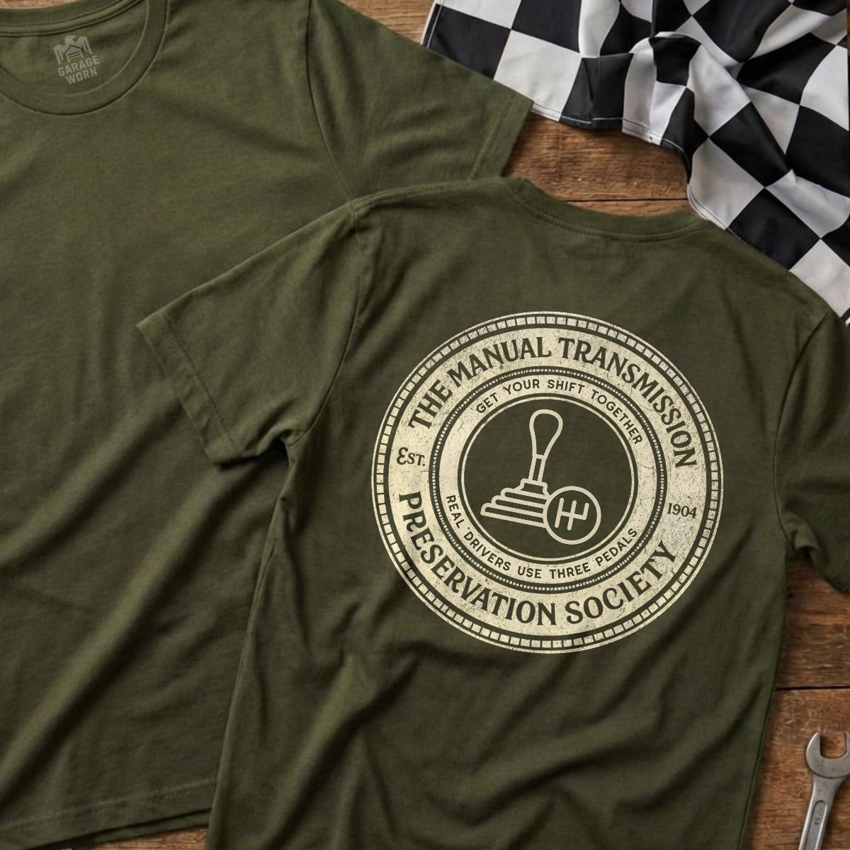 Military Green | Full Back