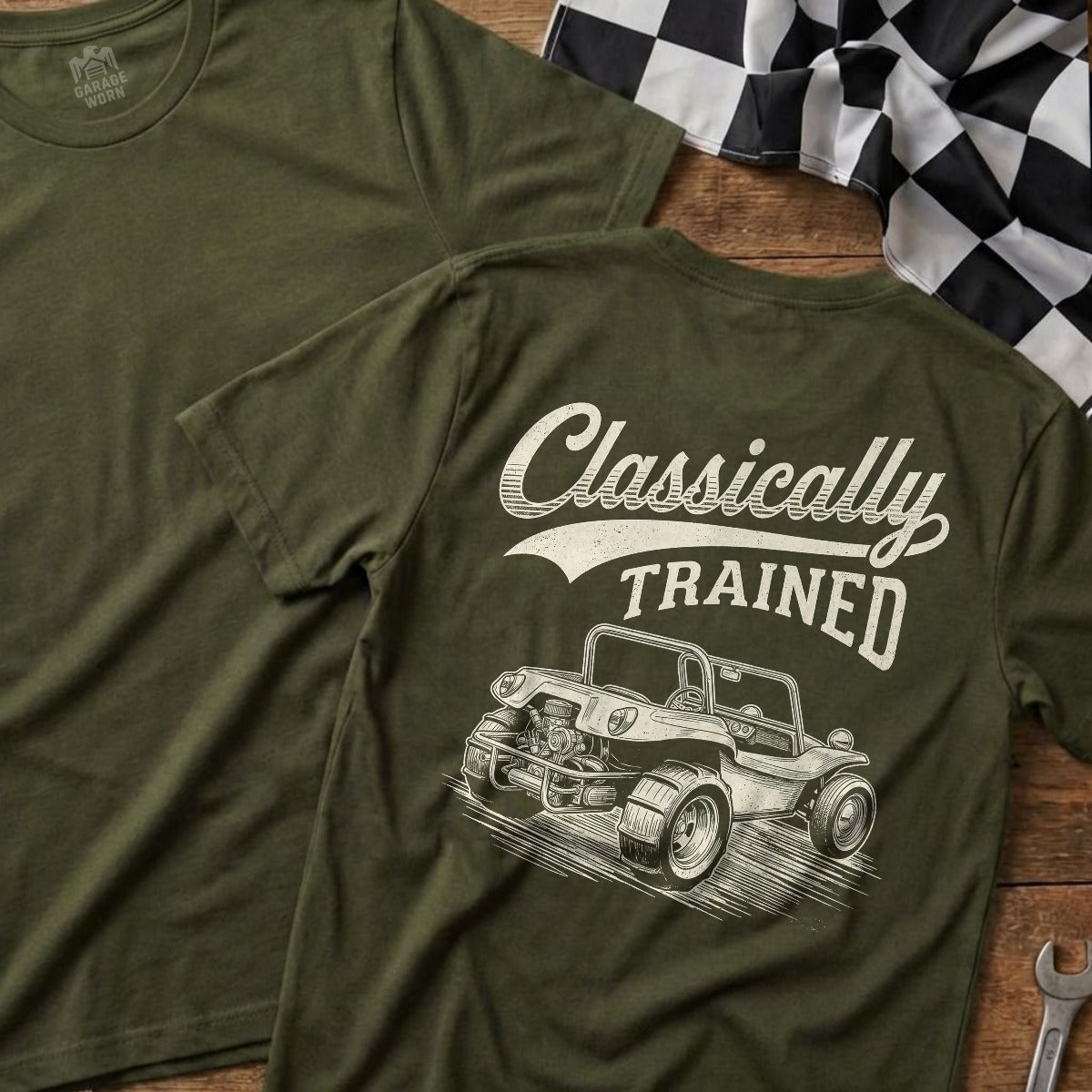 Military Green | Full Back