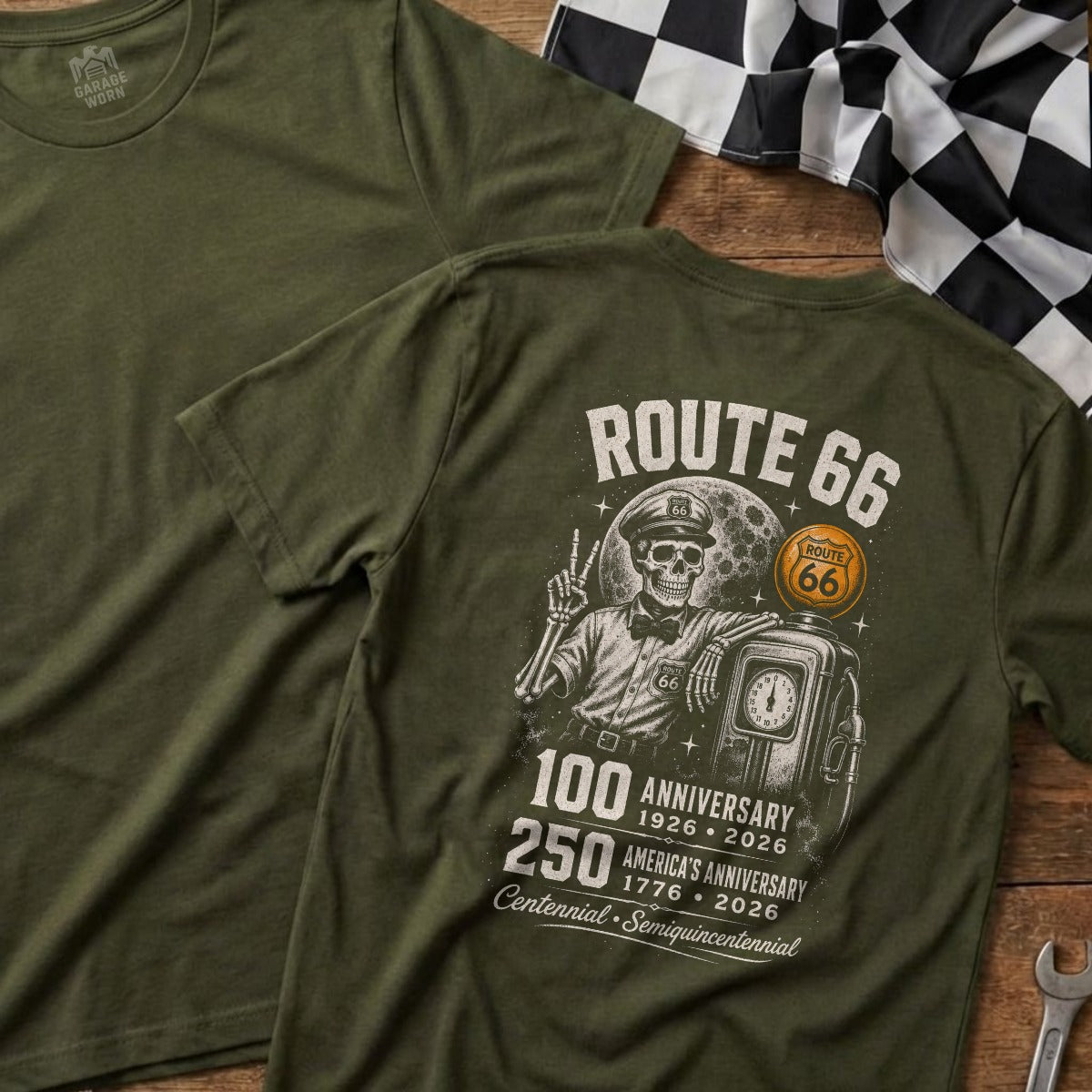 Military Green | Full Back