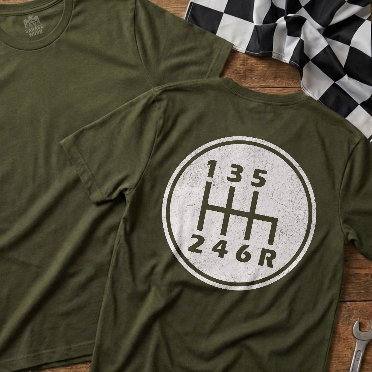 Military Green | Full Back