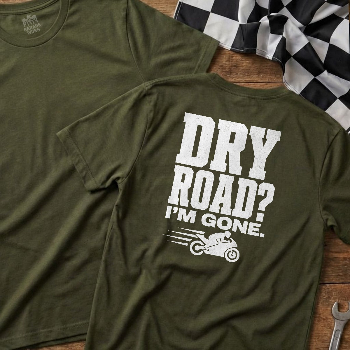 Military Green | Full Back
