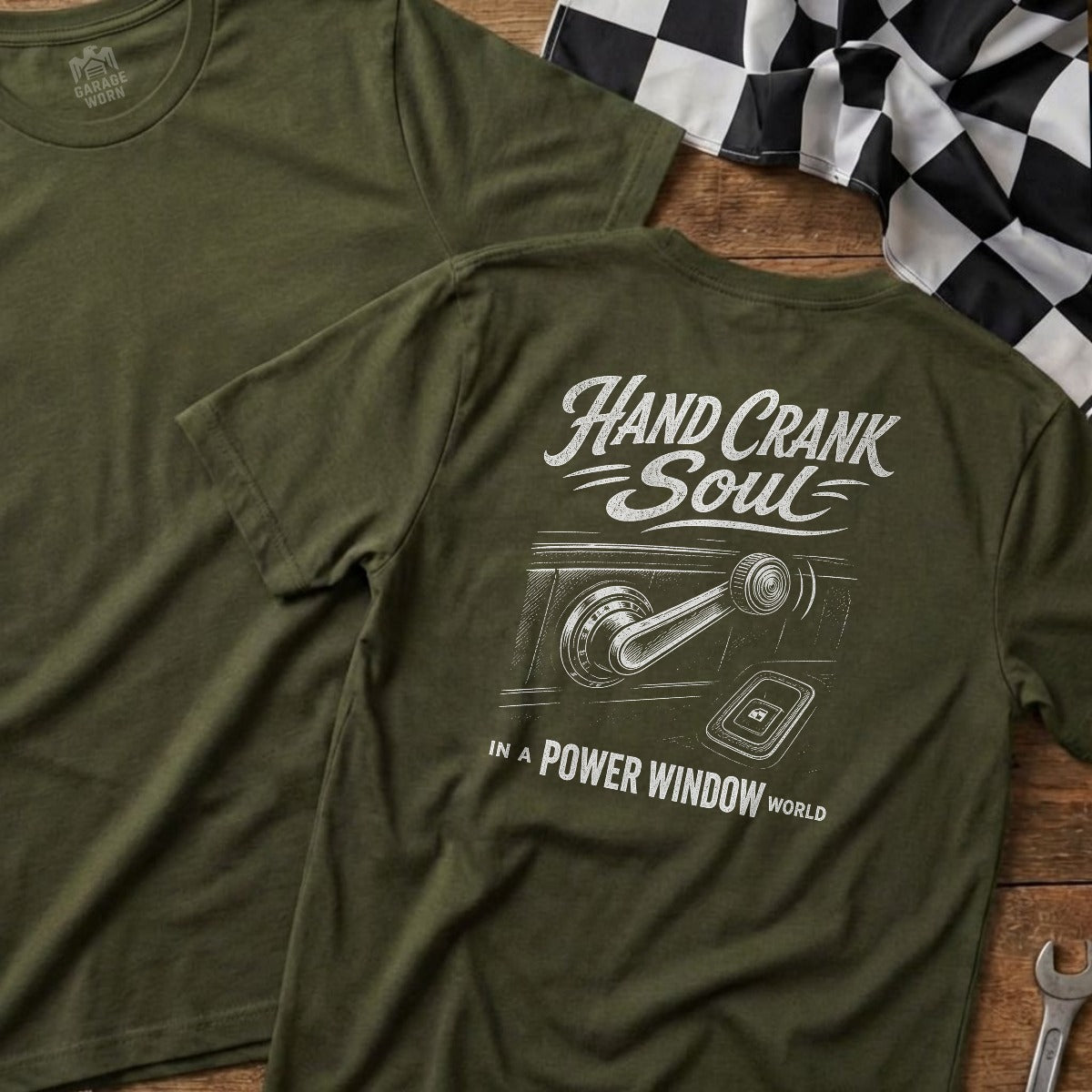 Military Green | Full Back