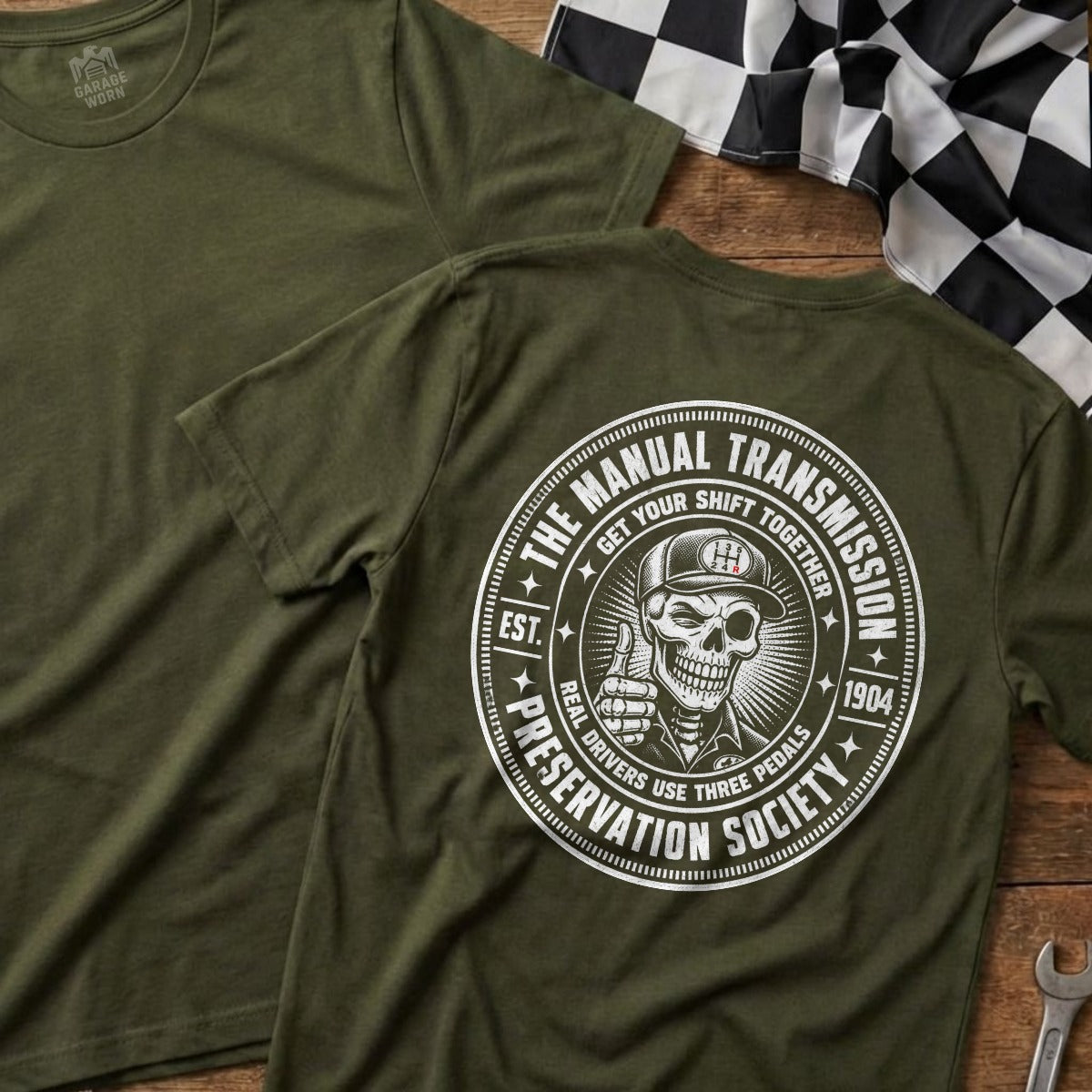 Military Green | Full Back